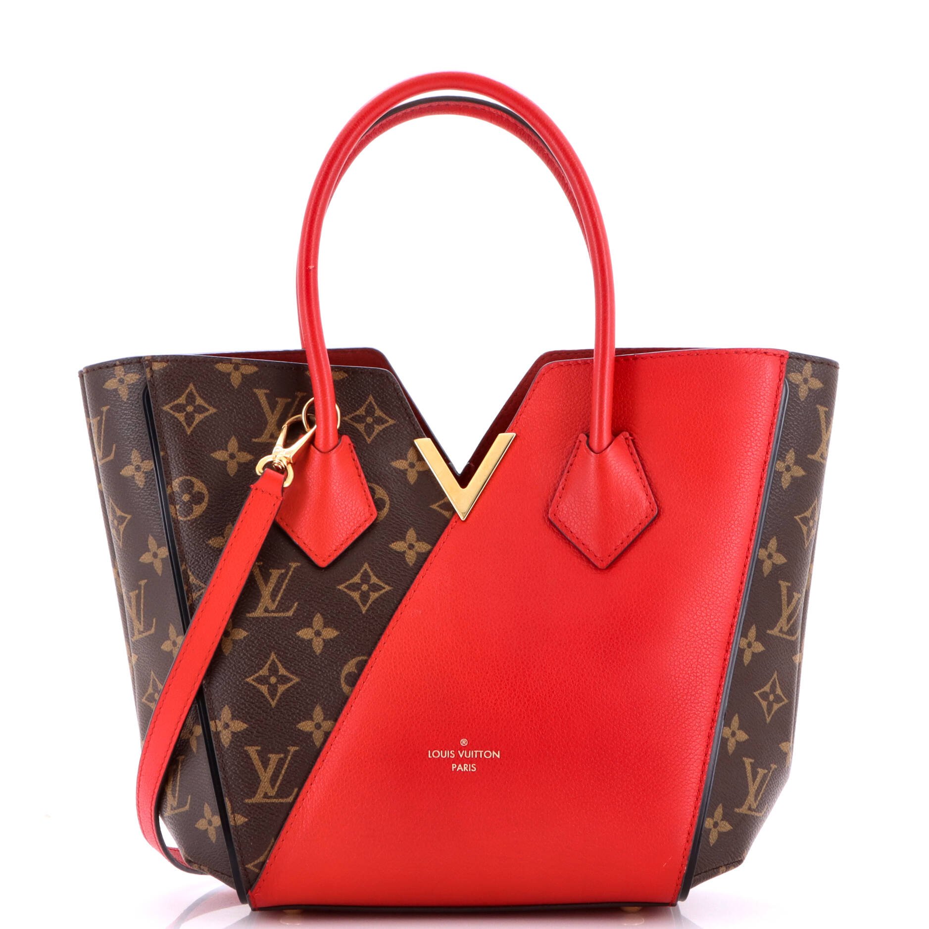 Kimono Handbag Monogram Canvas and Leather PM
