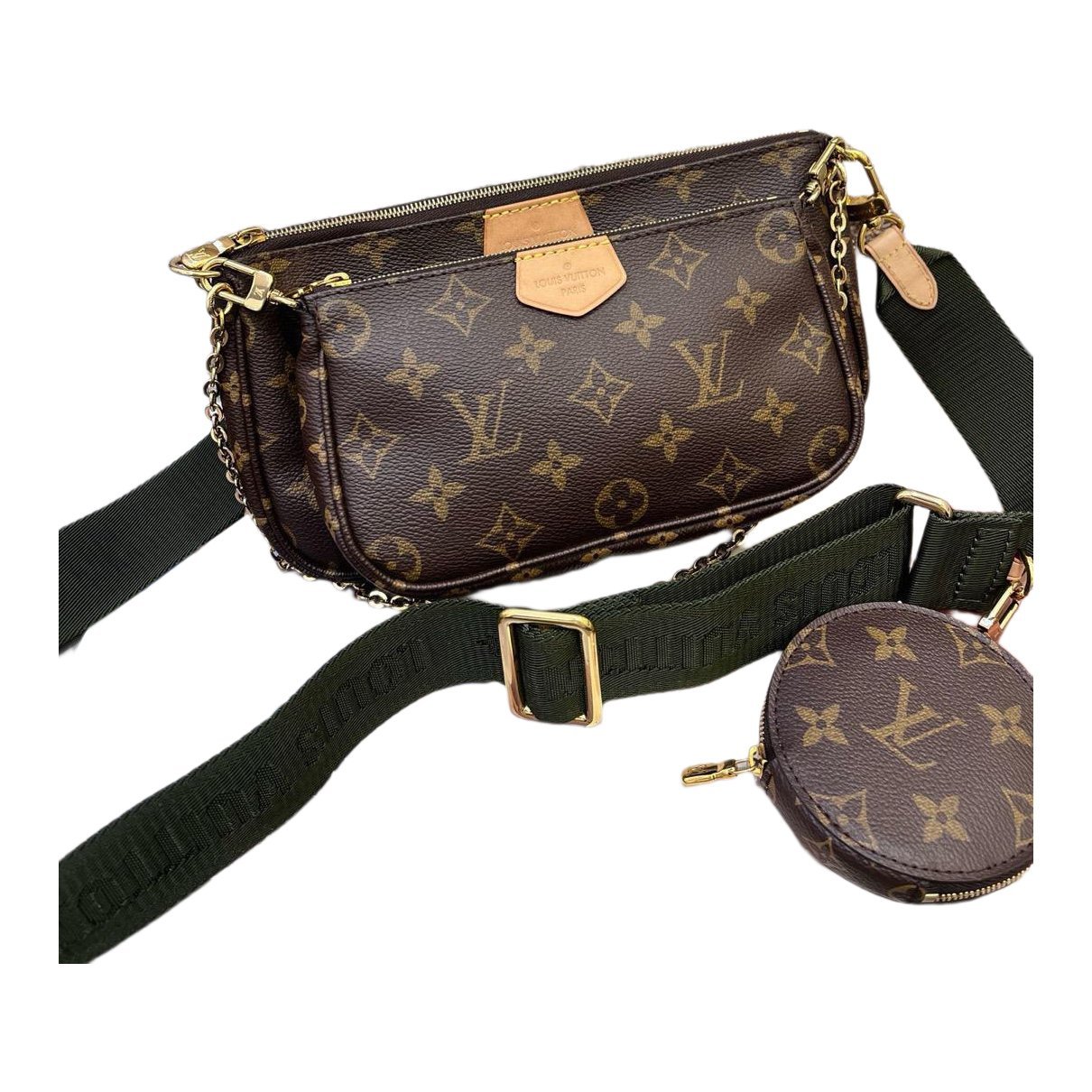 Multi Pochette Accessoires leather handbag