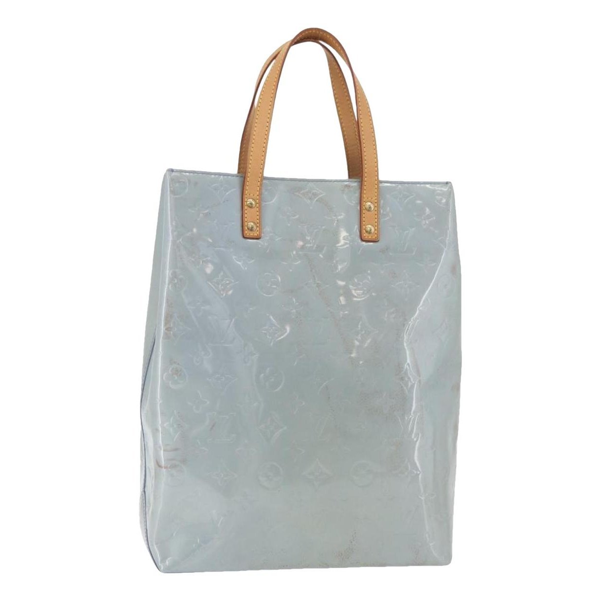 Reade patent leather handbag