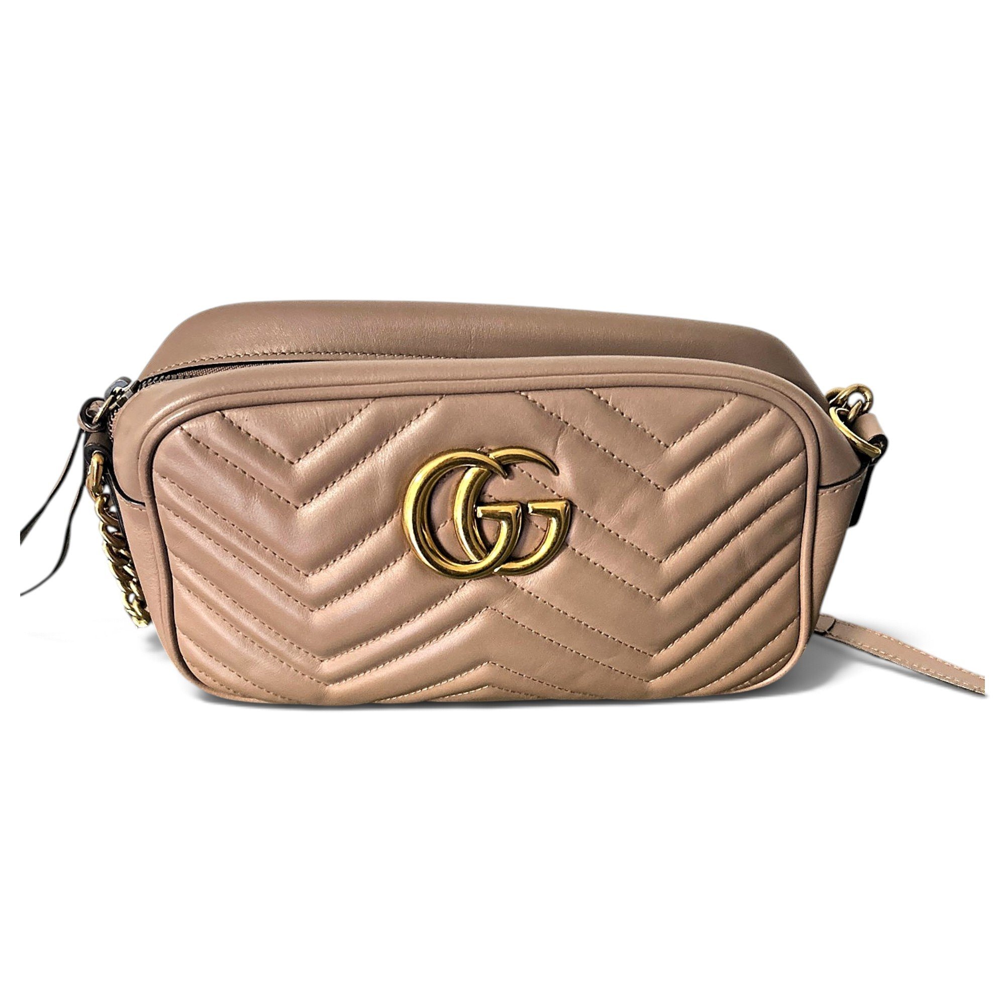 GG Marmont Zip leather crossbody bag