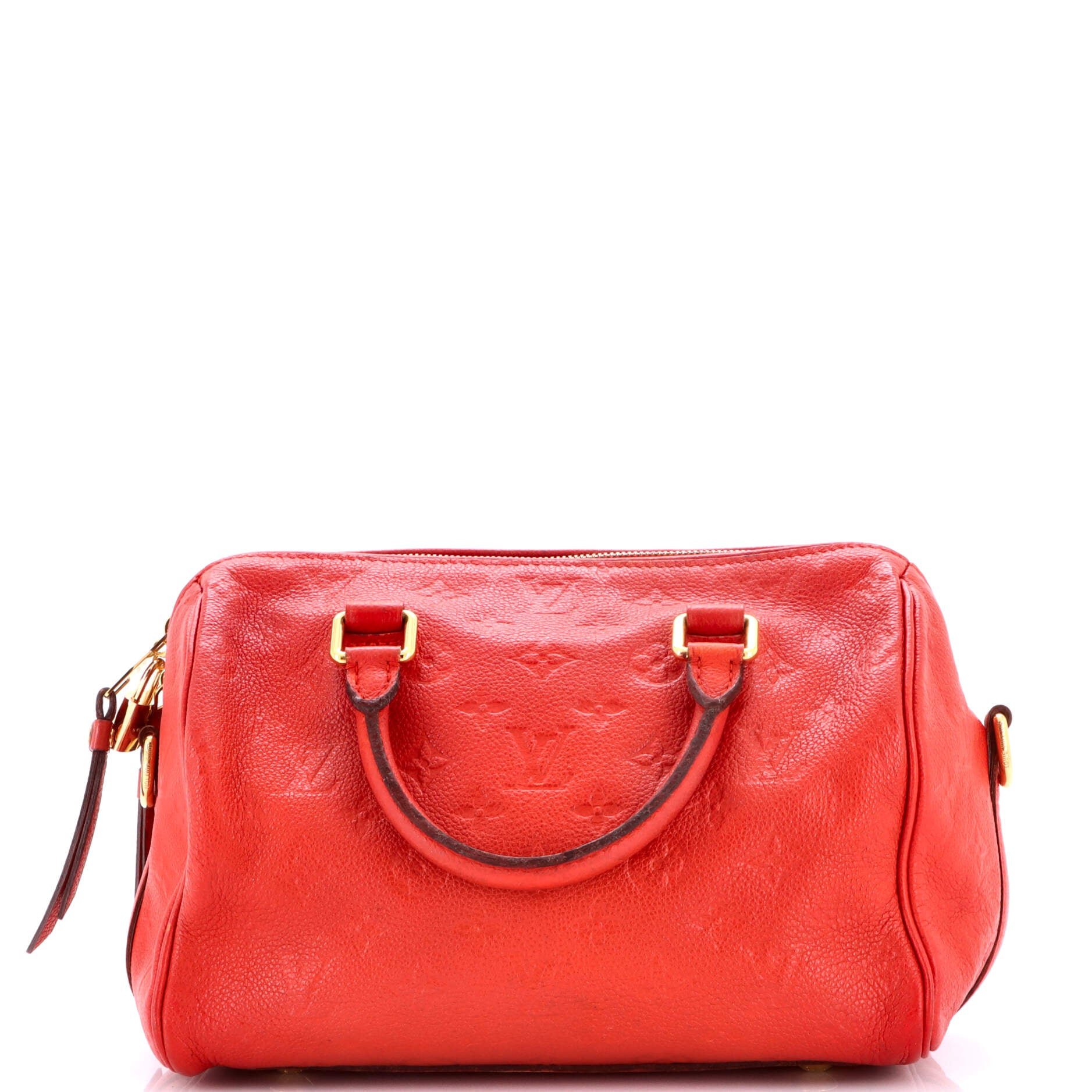 Speedy Bandouliere Bag Monogram Empreinte Leather 25