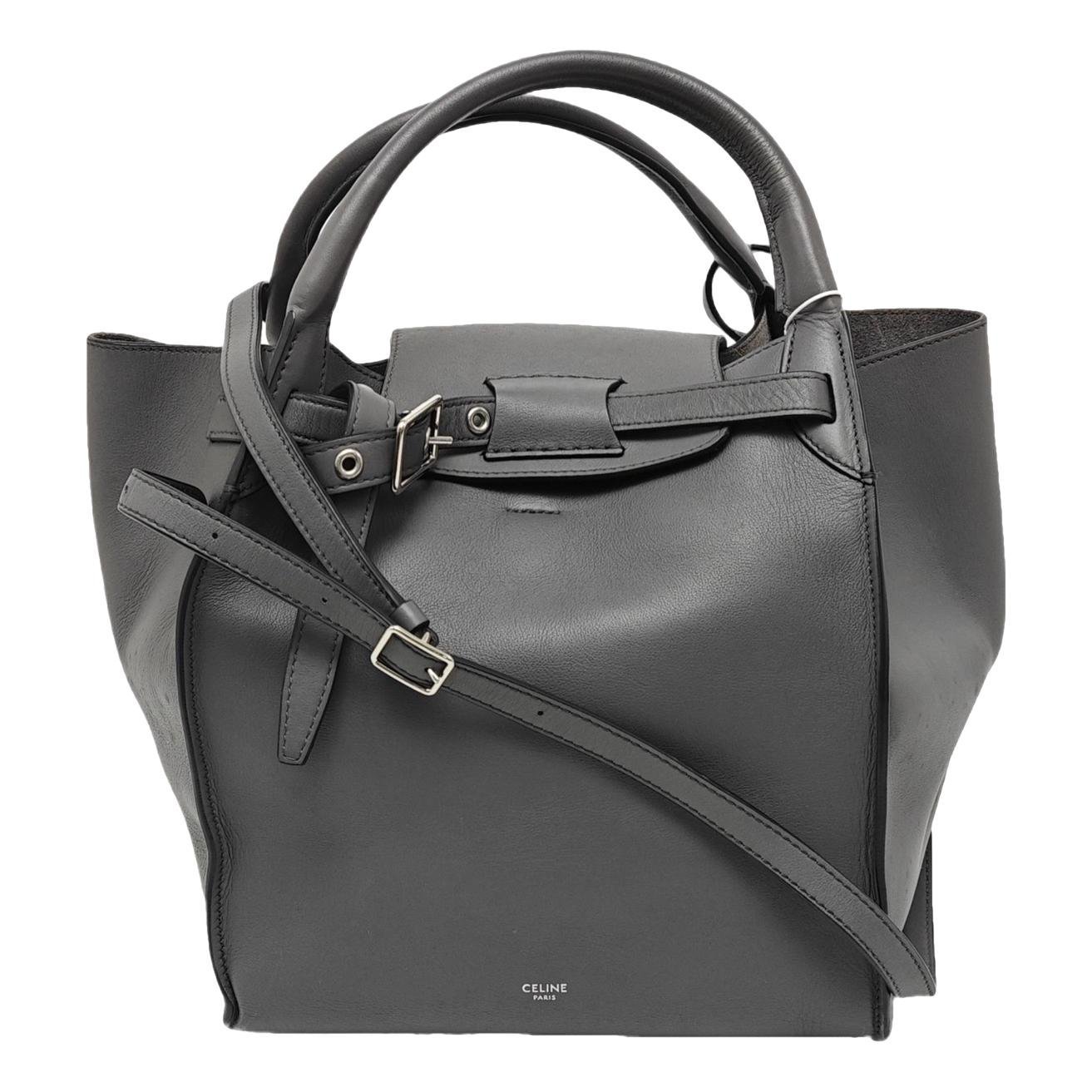 Big Bag leather handbag