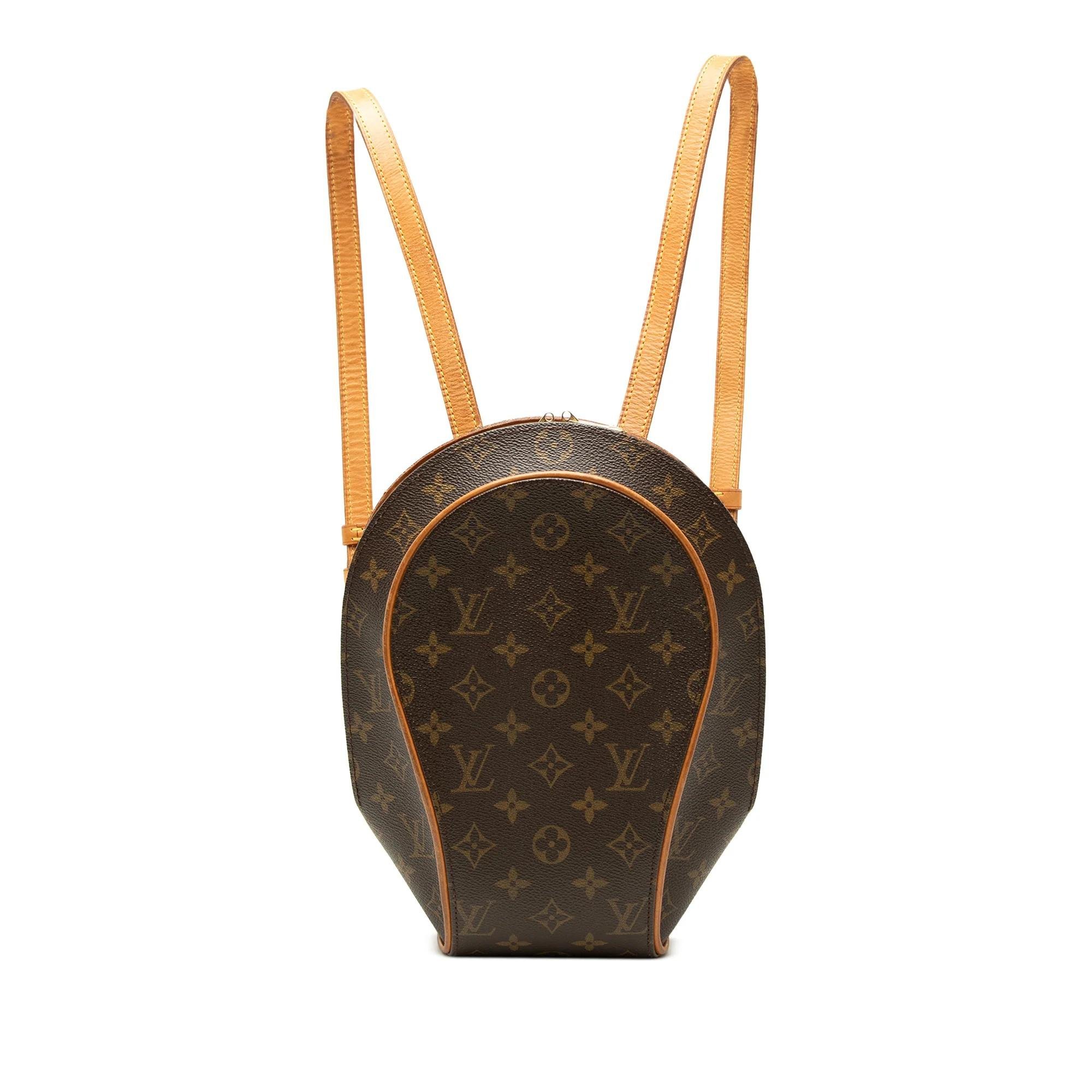 Ellipse leather backpack