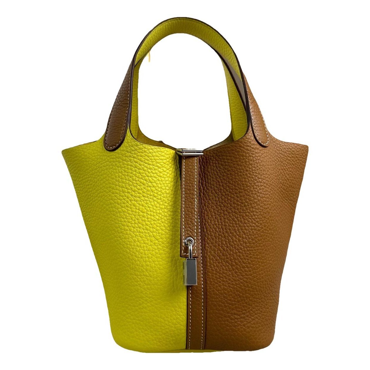 Picotin leather handbag