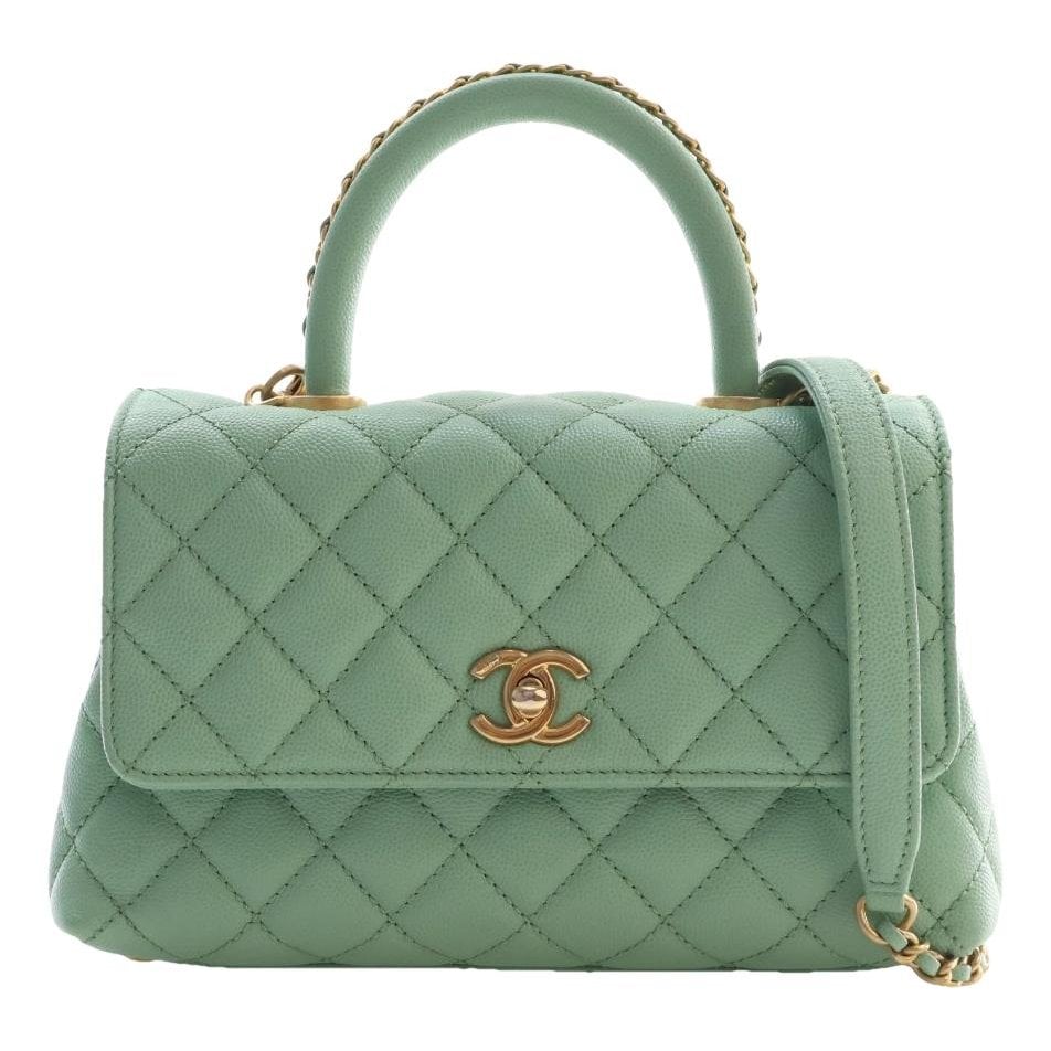 Coco Handle leather tote