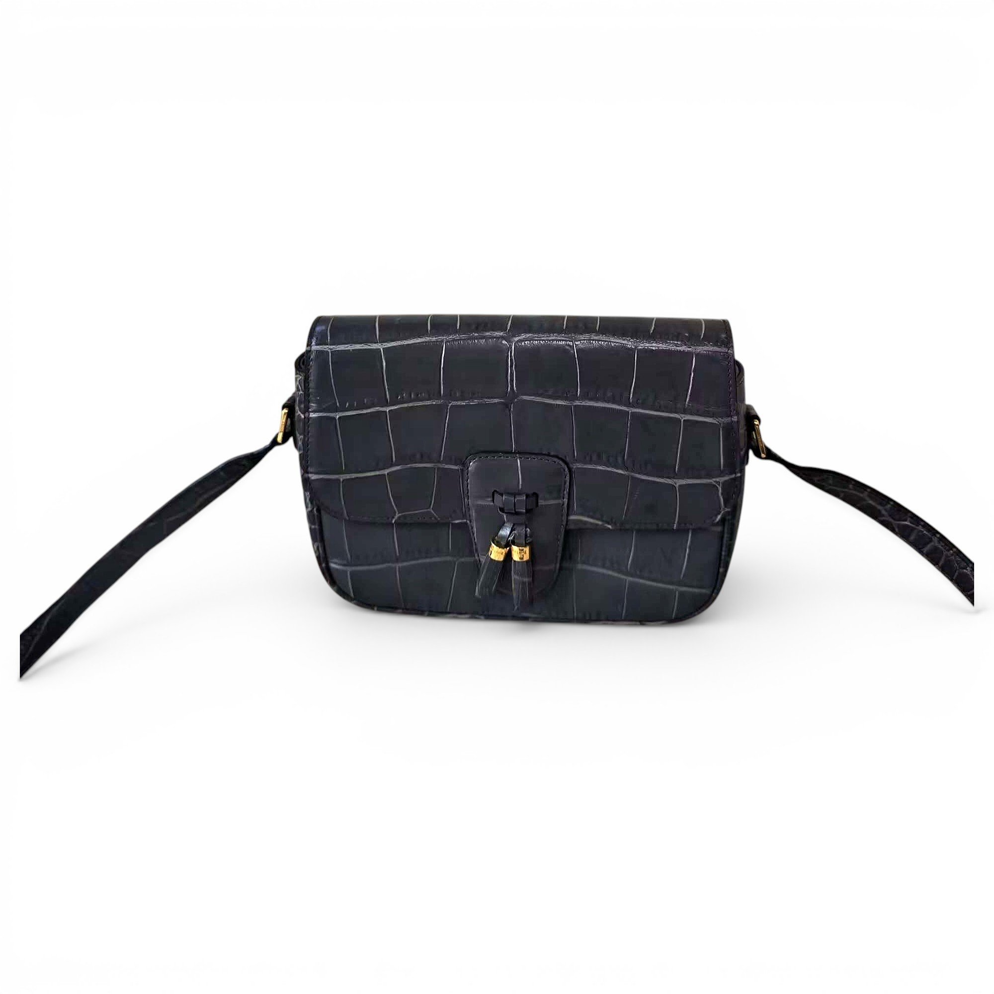 Tassels leather handbag