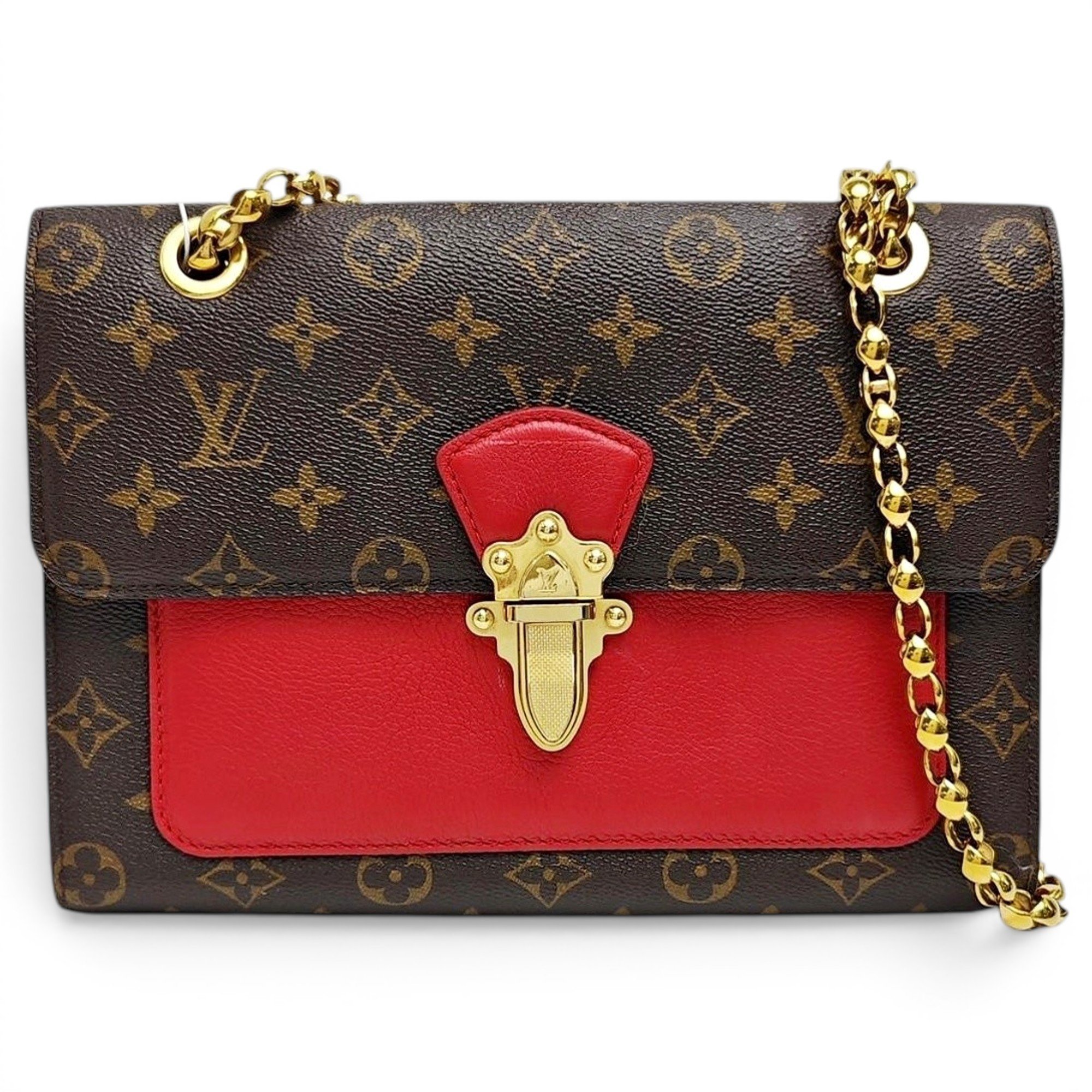 Victoire leather handbag