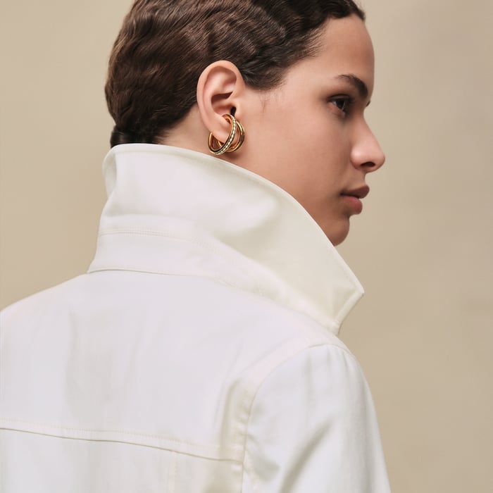 Blanc Naturel Double Cotton Twill Jacket