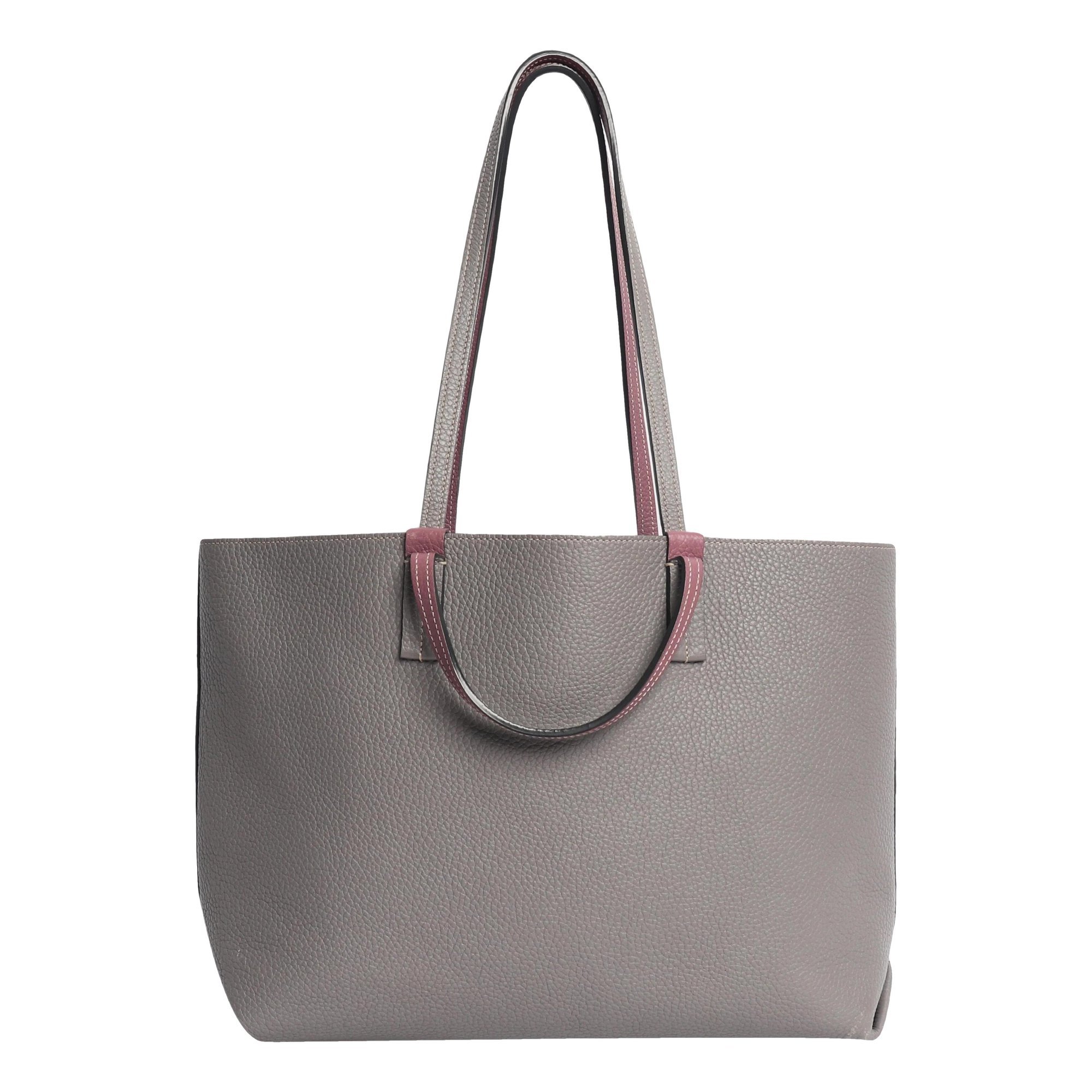 Leather tote