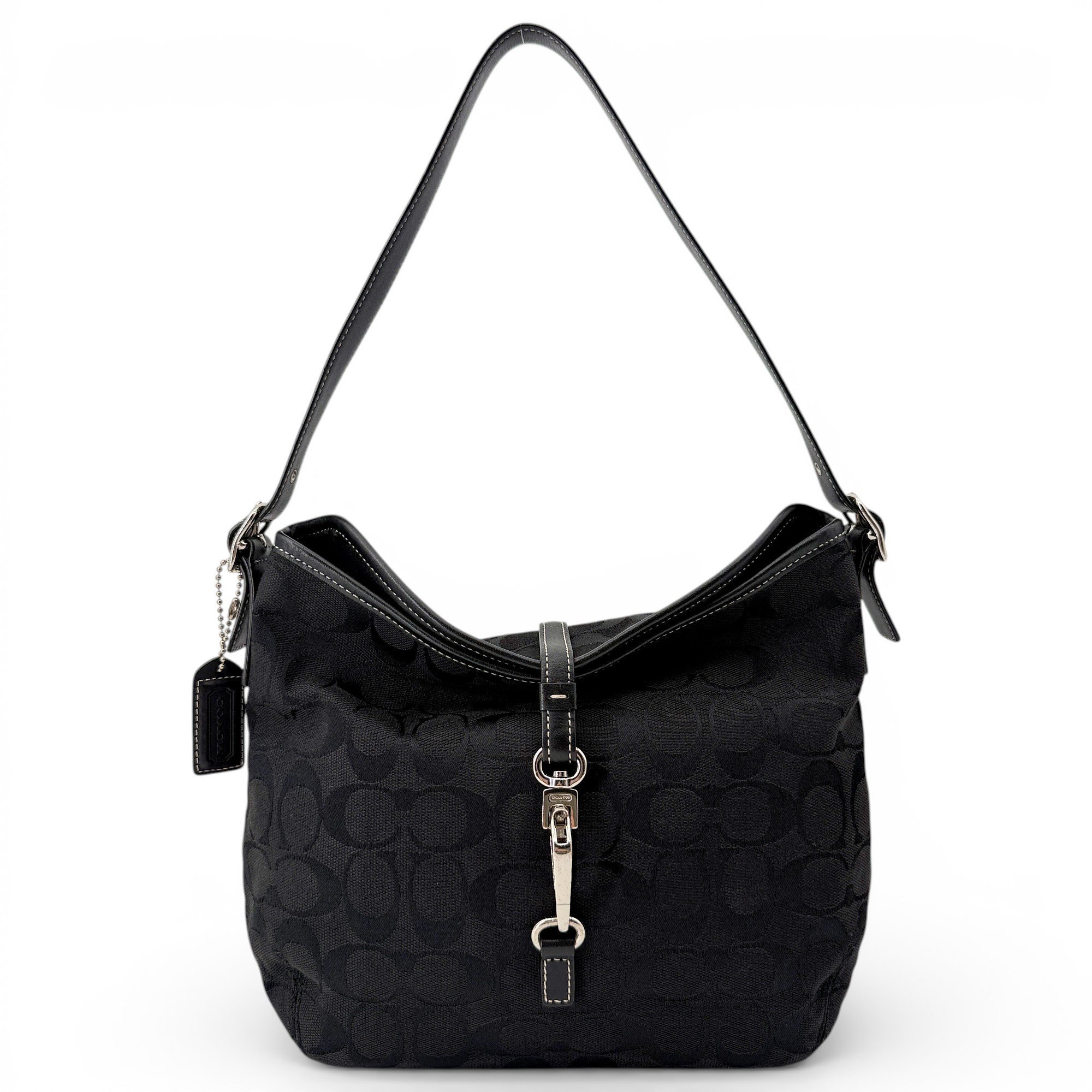 Signature Sufflette leather handbag
