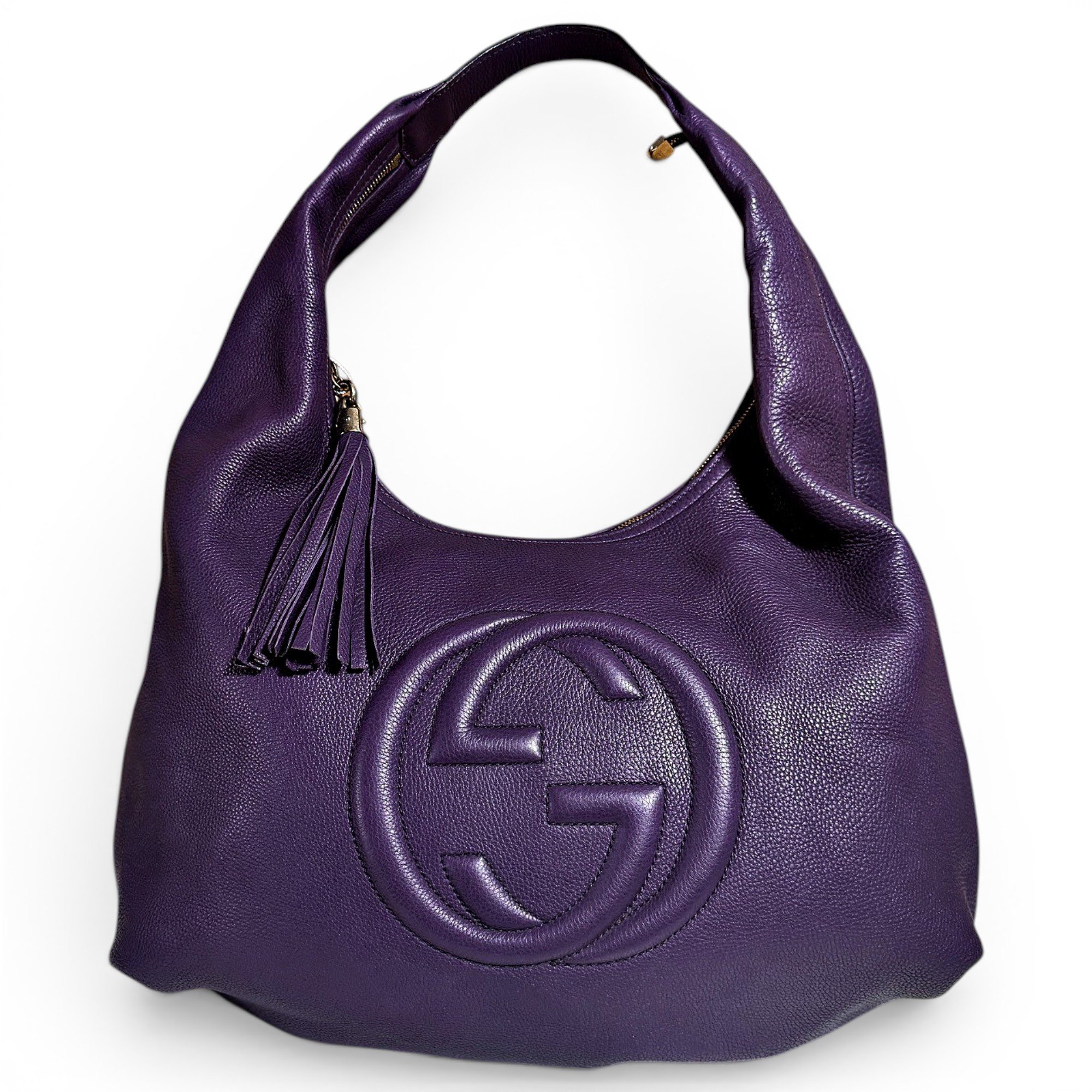 Leather handbag