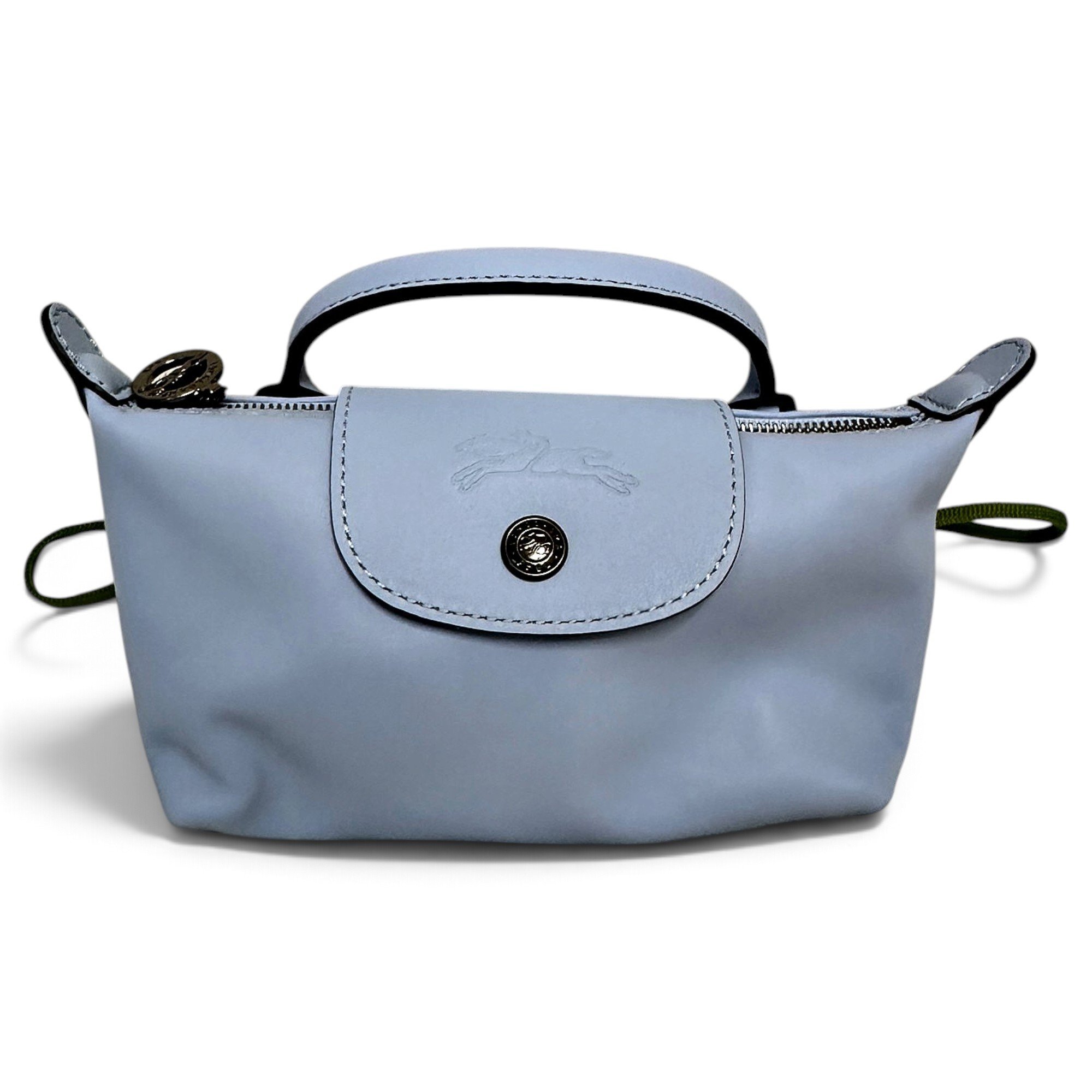 Pliage leather mini bag