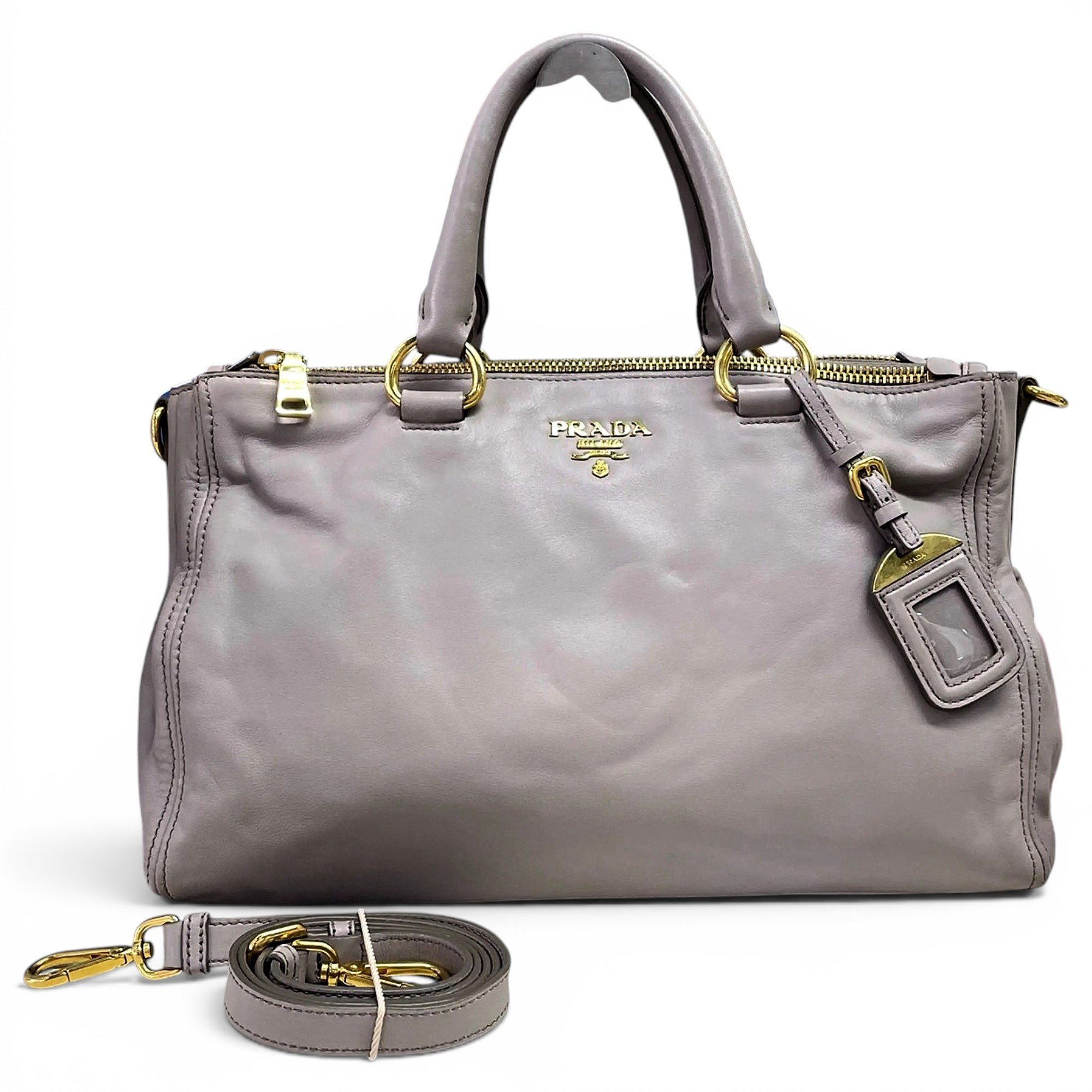 Leather crossbody bag