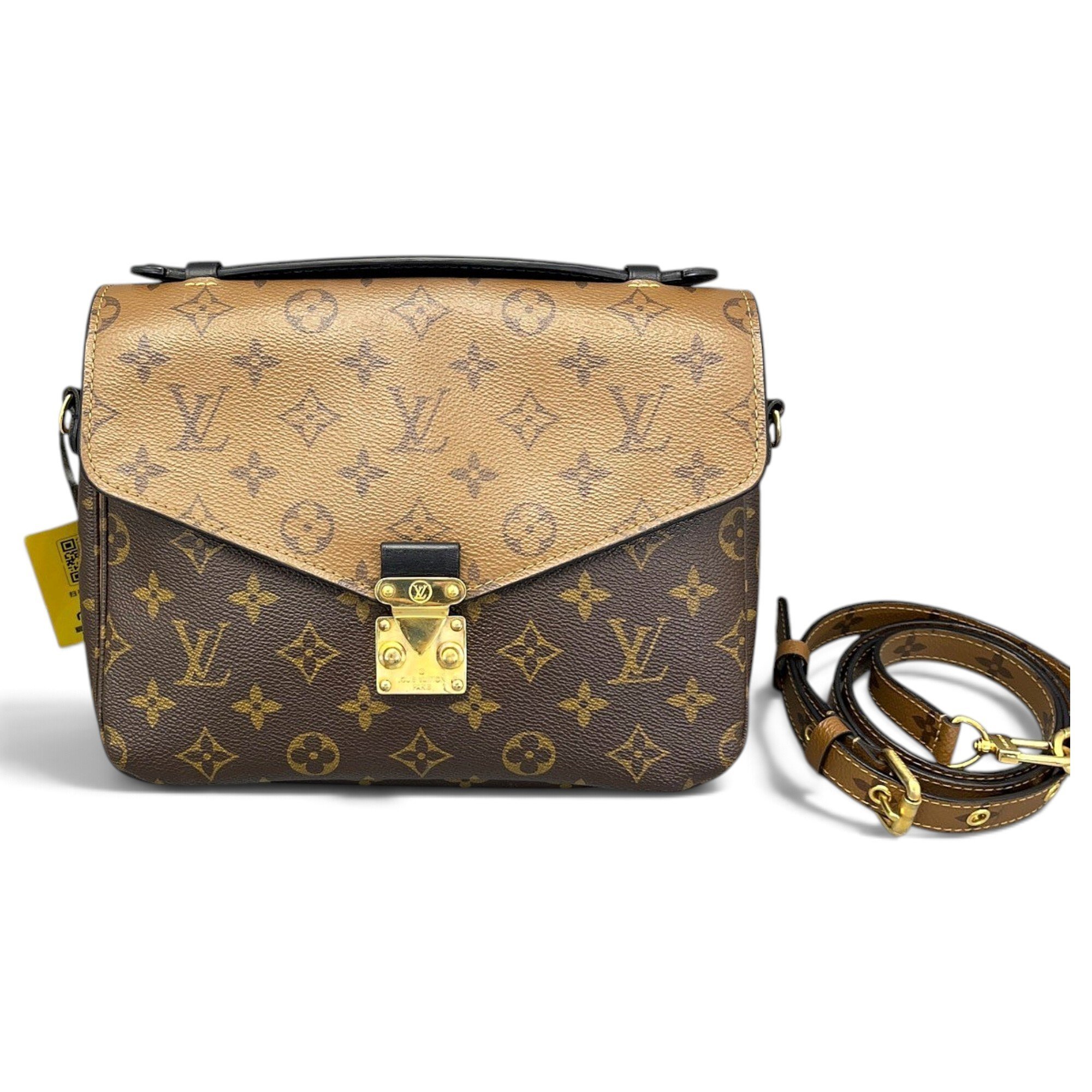 Metis leather crossbody bag