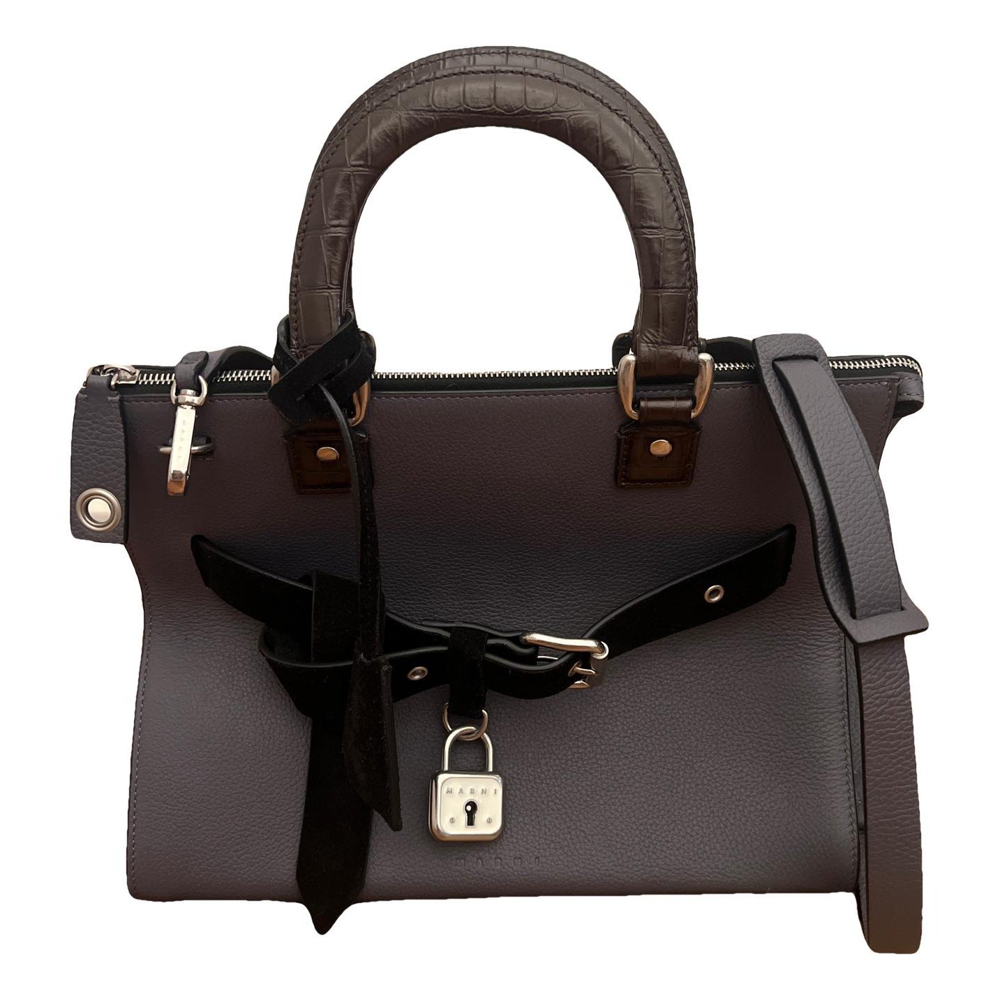Leather crossbody bag