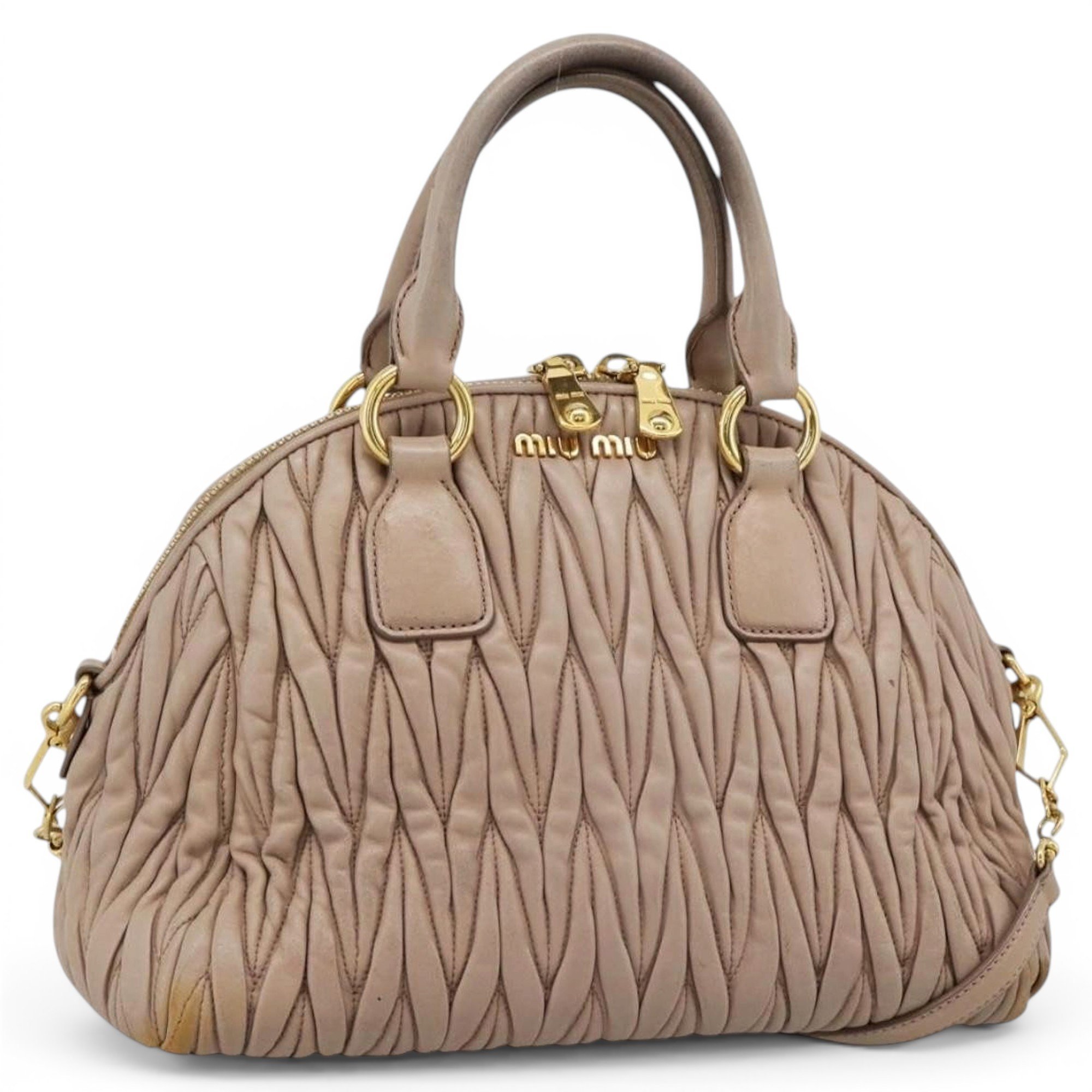 Leather handbag
