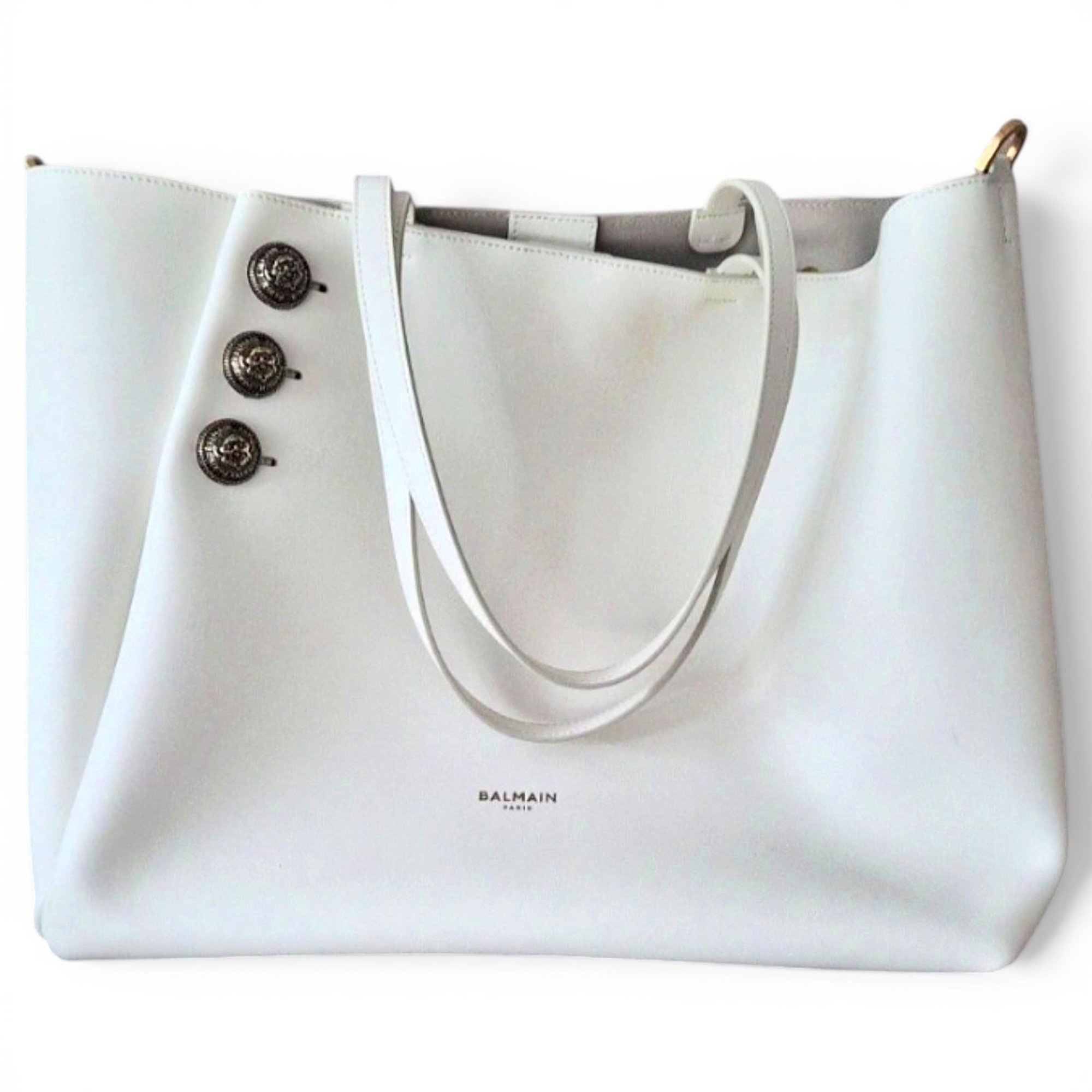 Leather tote