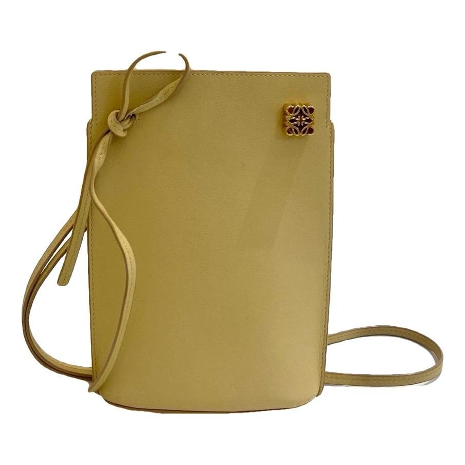 Dice Pocket leather handbag