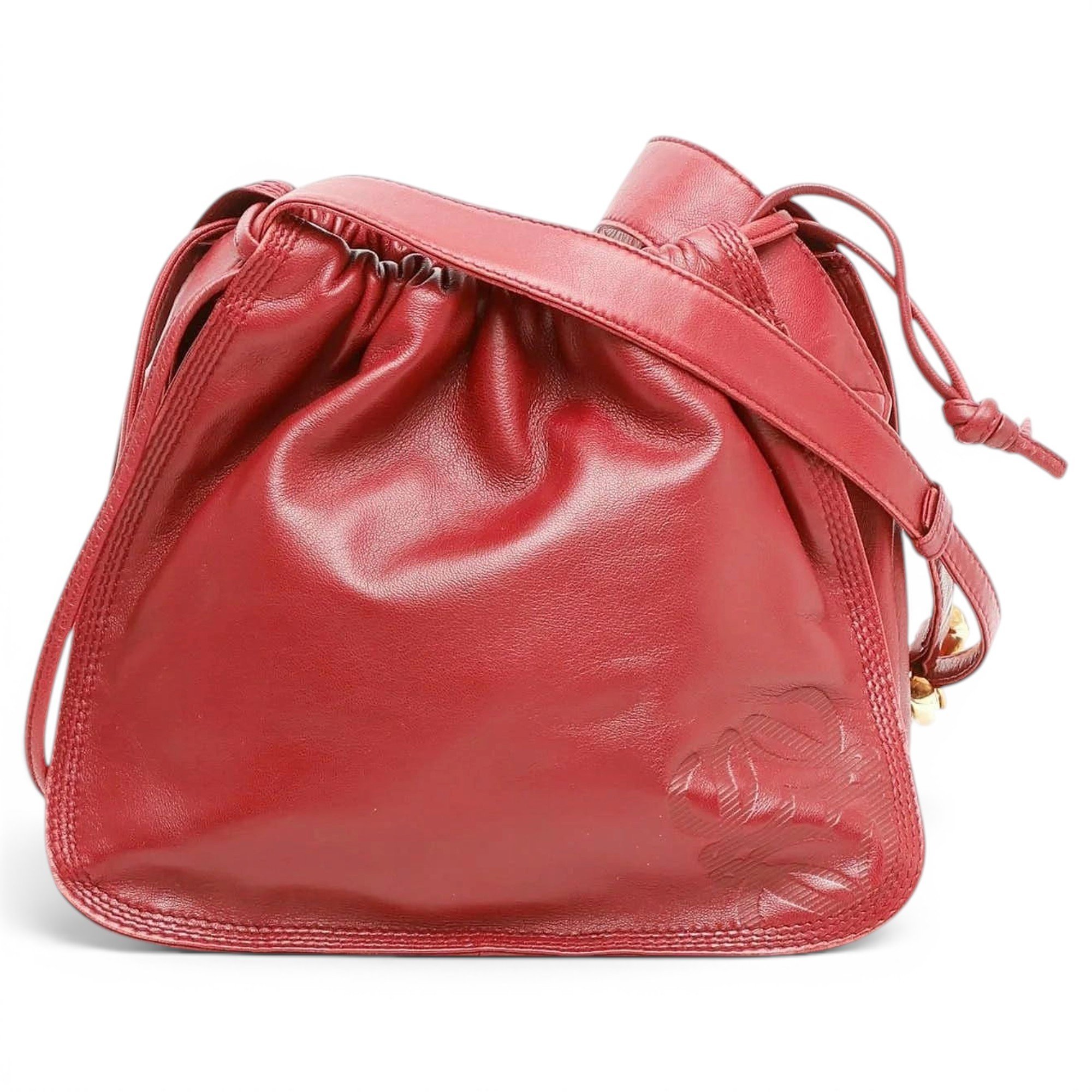 Flamenco leather handbag