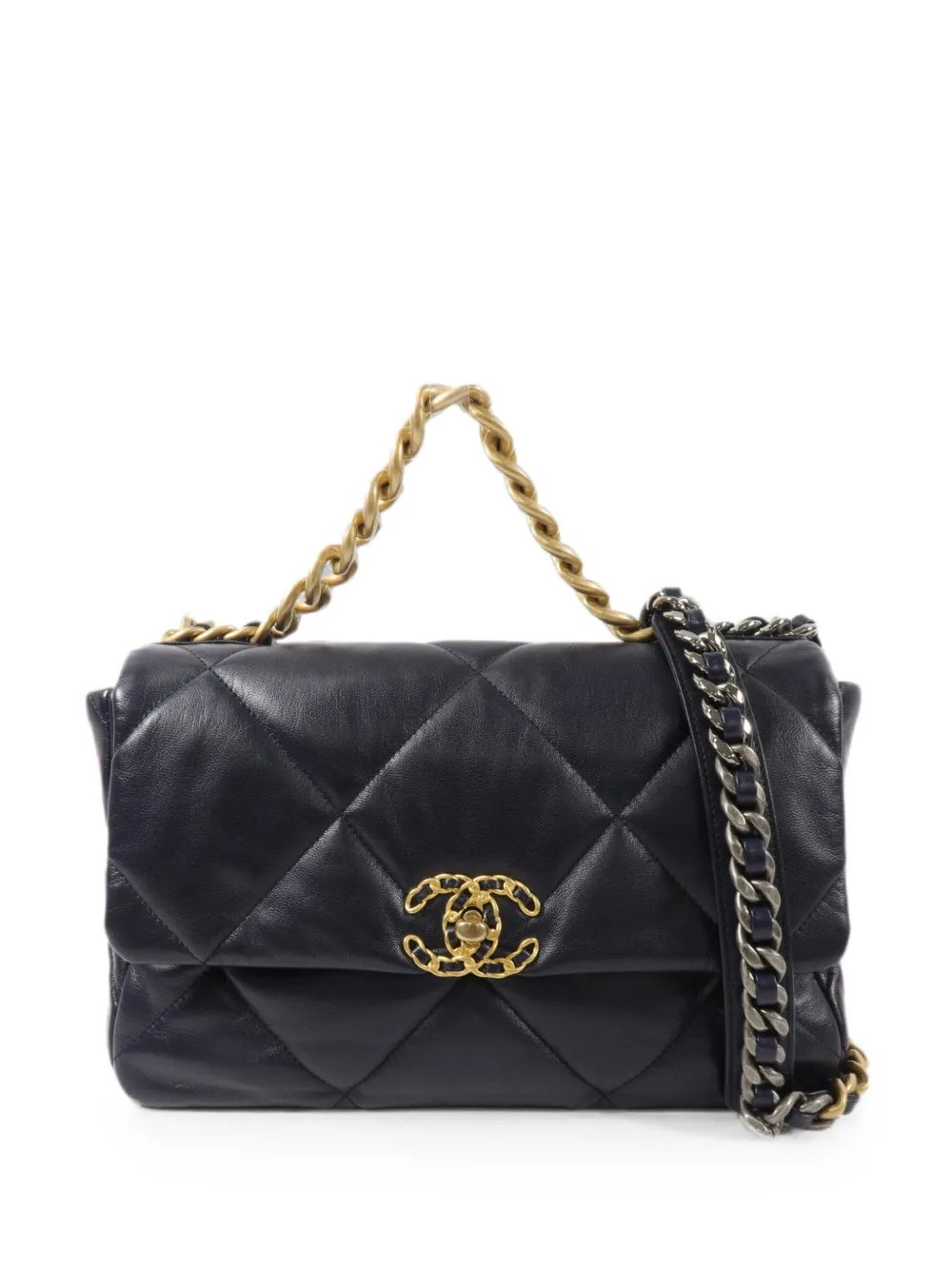 Chanel 19 chain shoulder bag