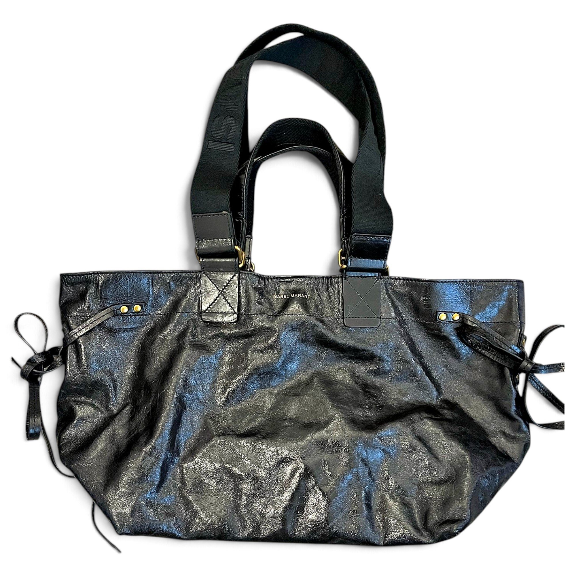 Leather tote