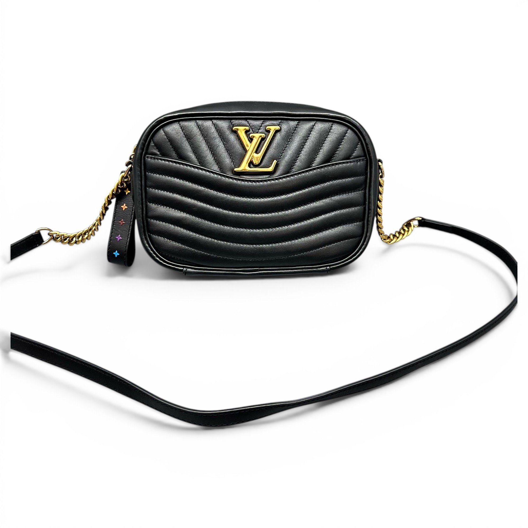 New Wave leather crossbody bag