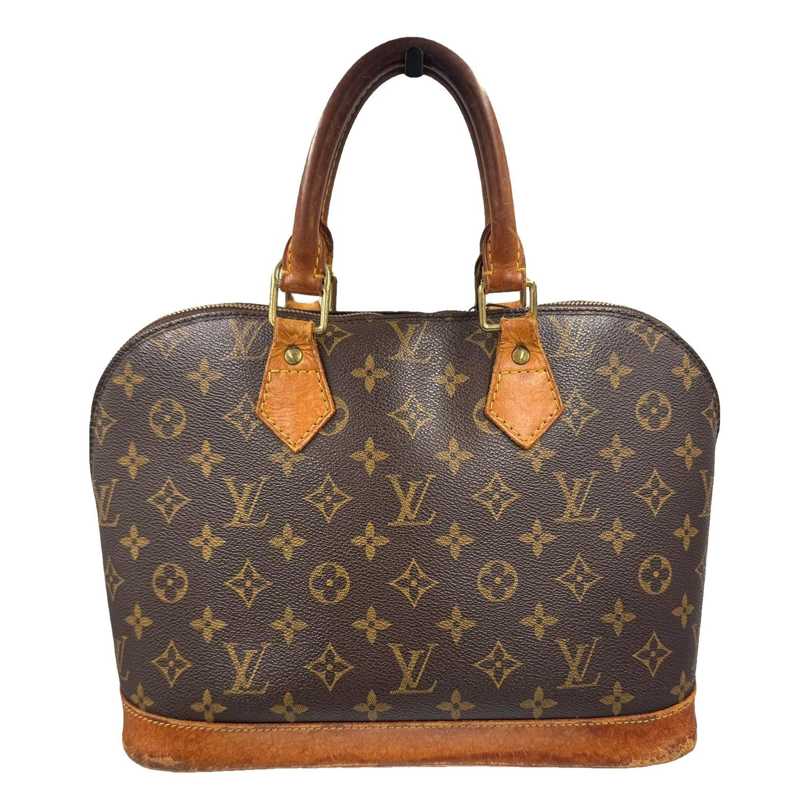 Alma leather handbag