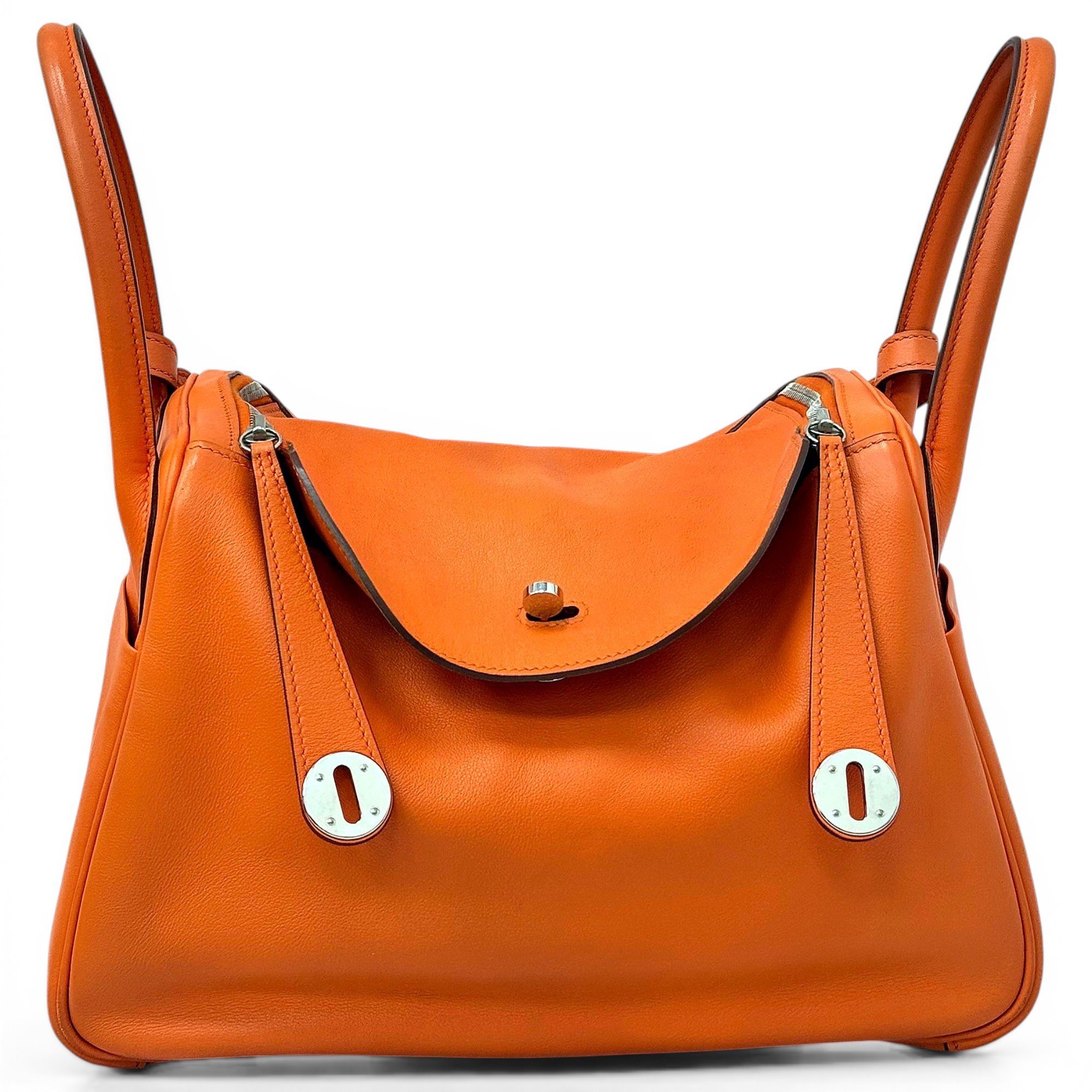 Lindy leather handbag