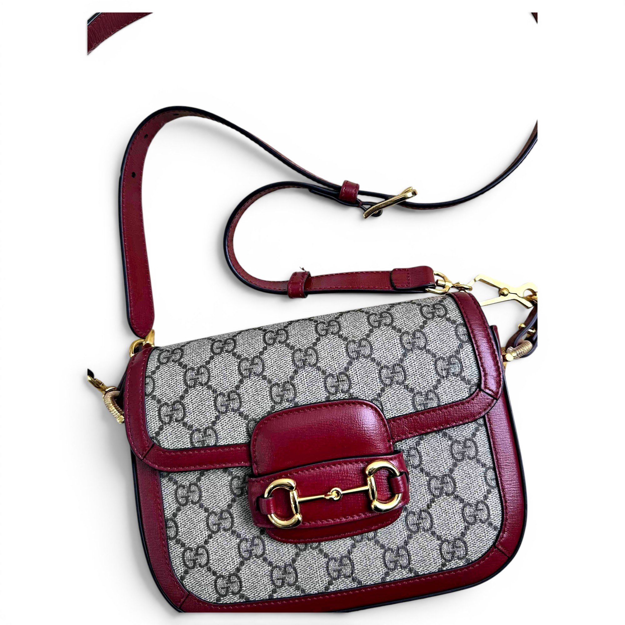 1955 leather handbag