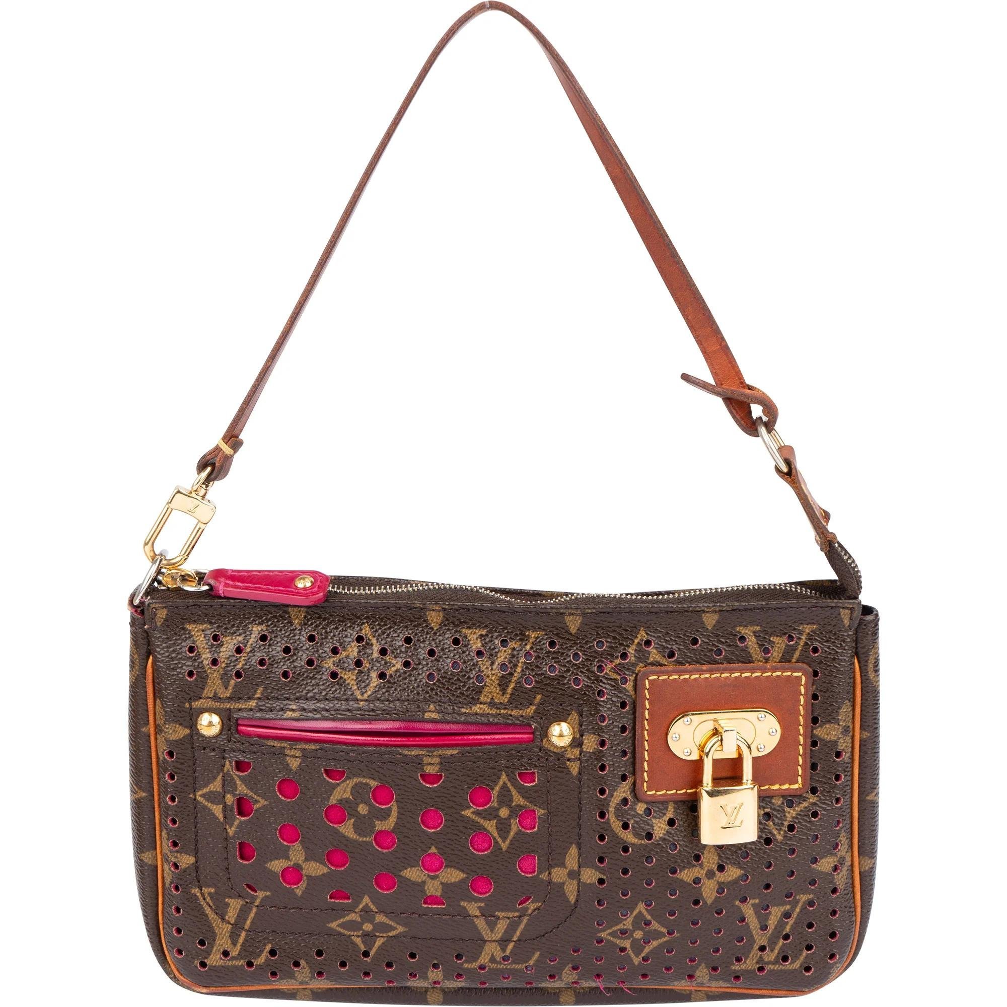Pochette Accessoire leather handbag