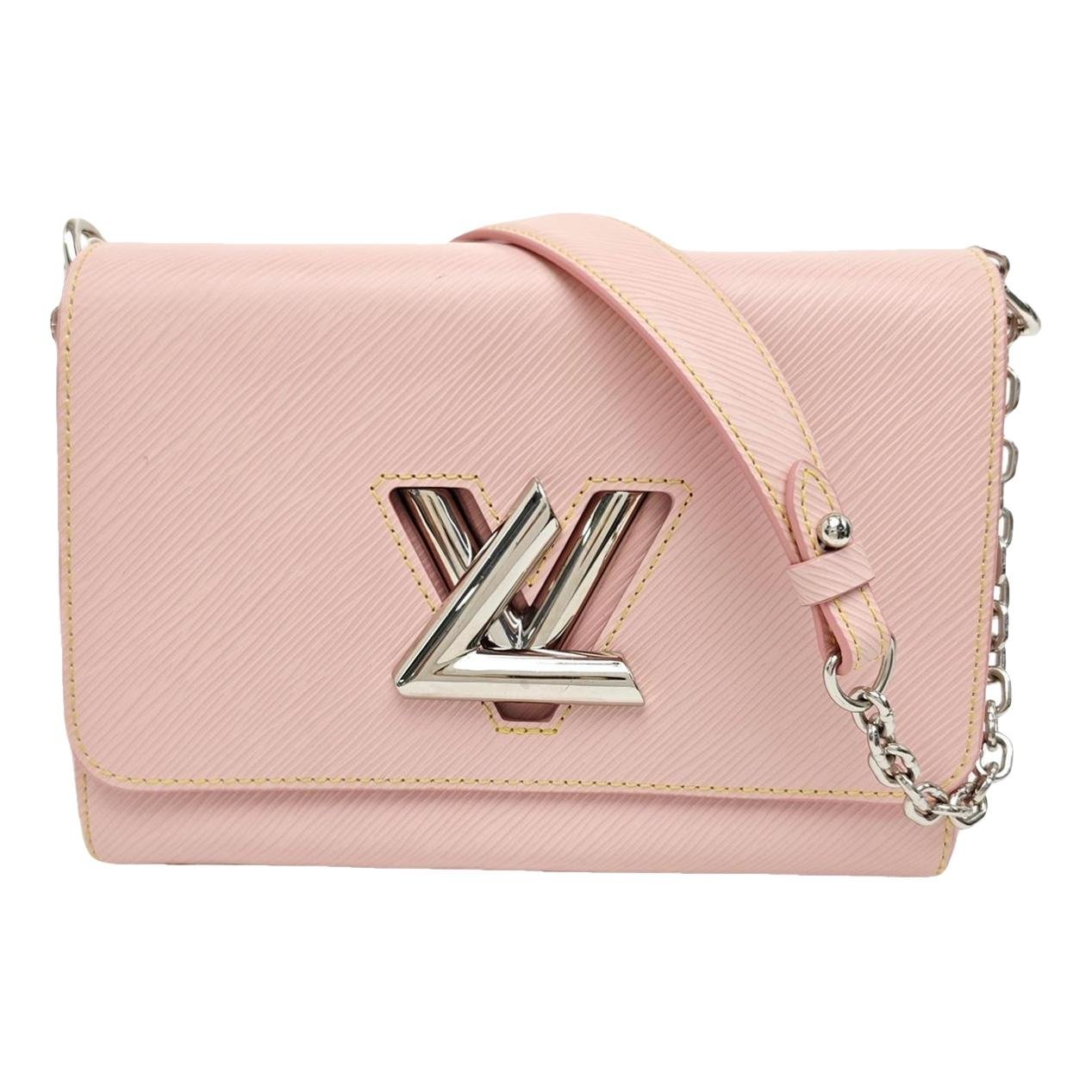 Twist leather handbag