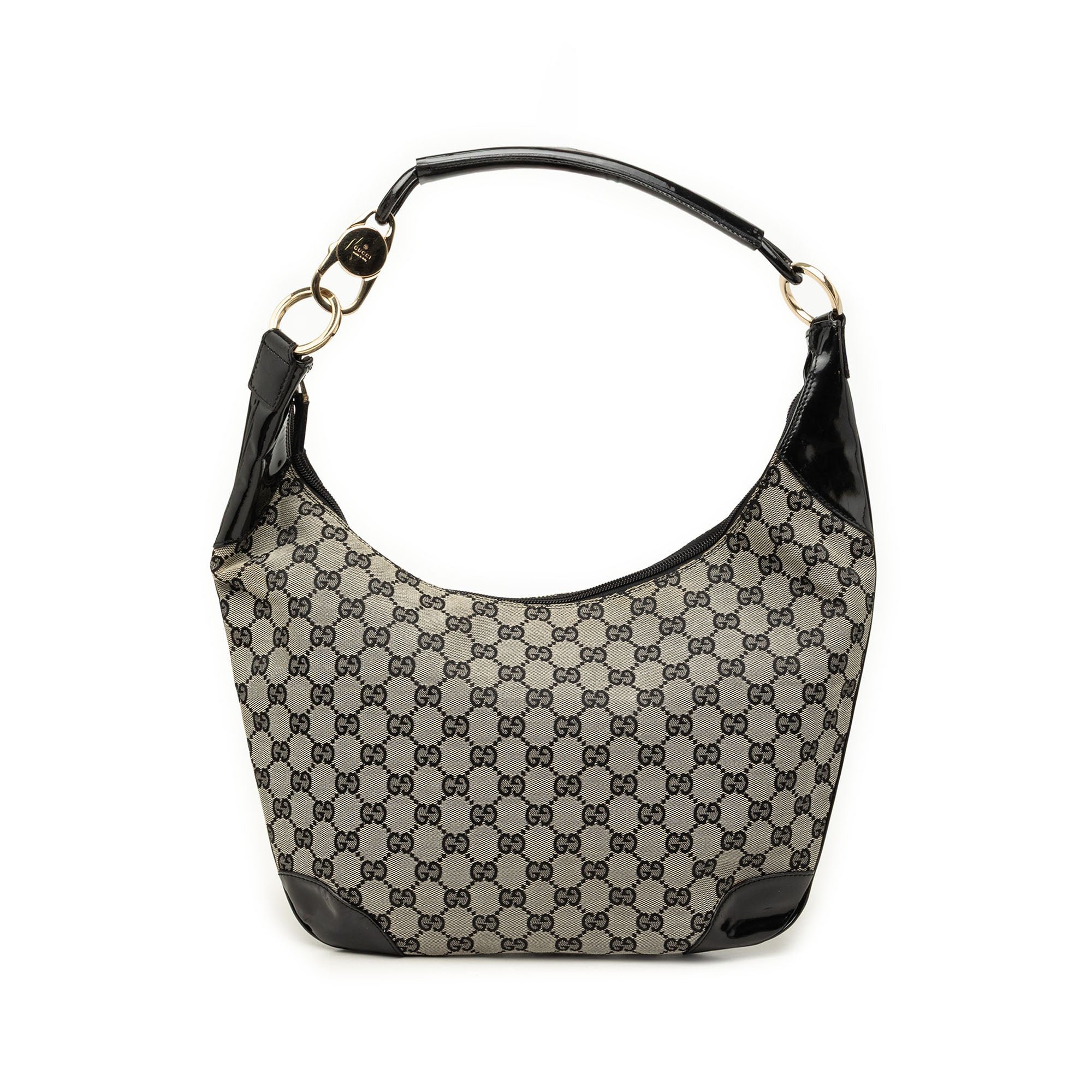 Gucci B leather handbag