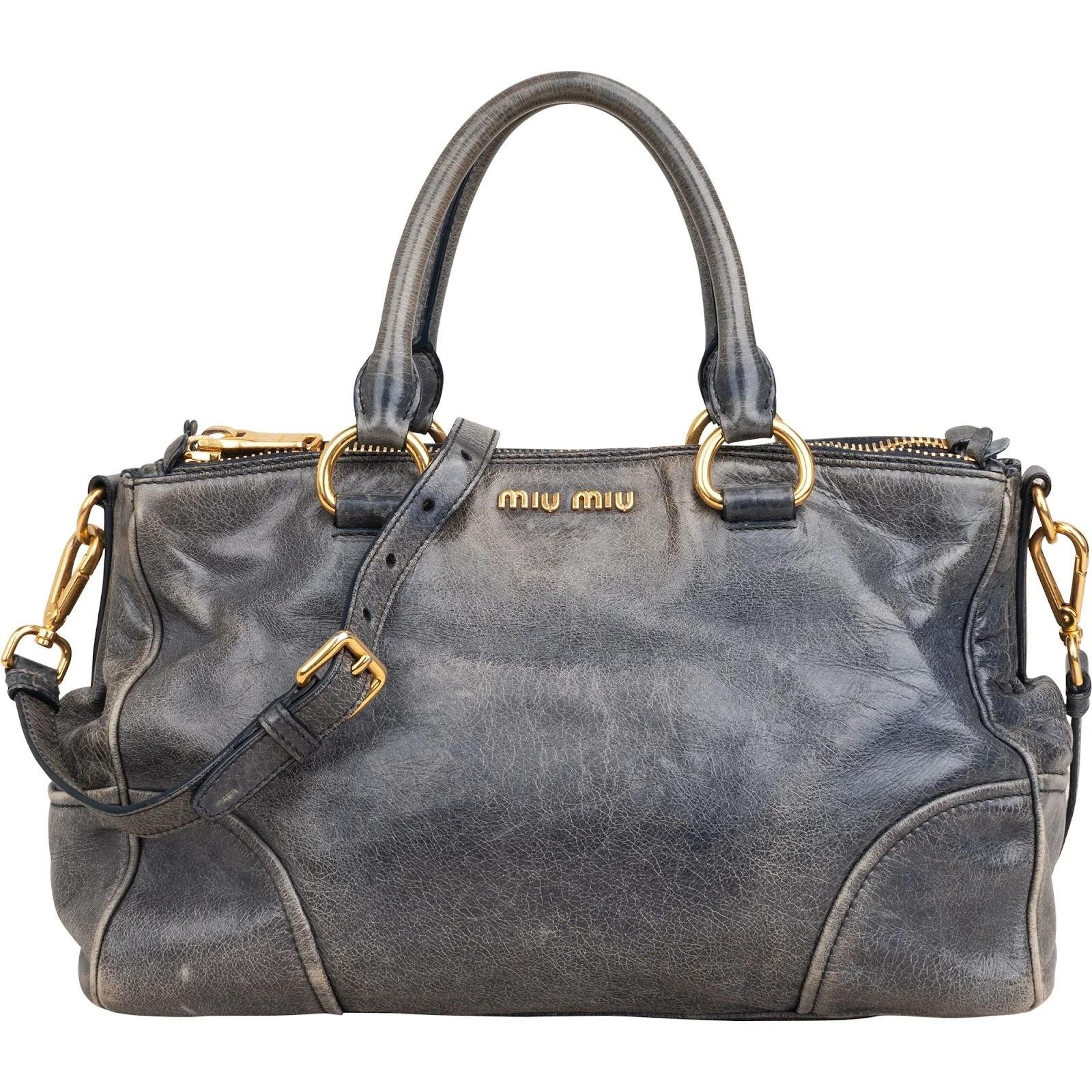 Vitello leather handbag