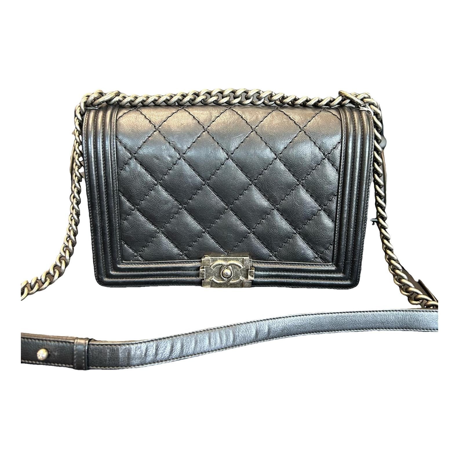 Boy leather handbag