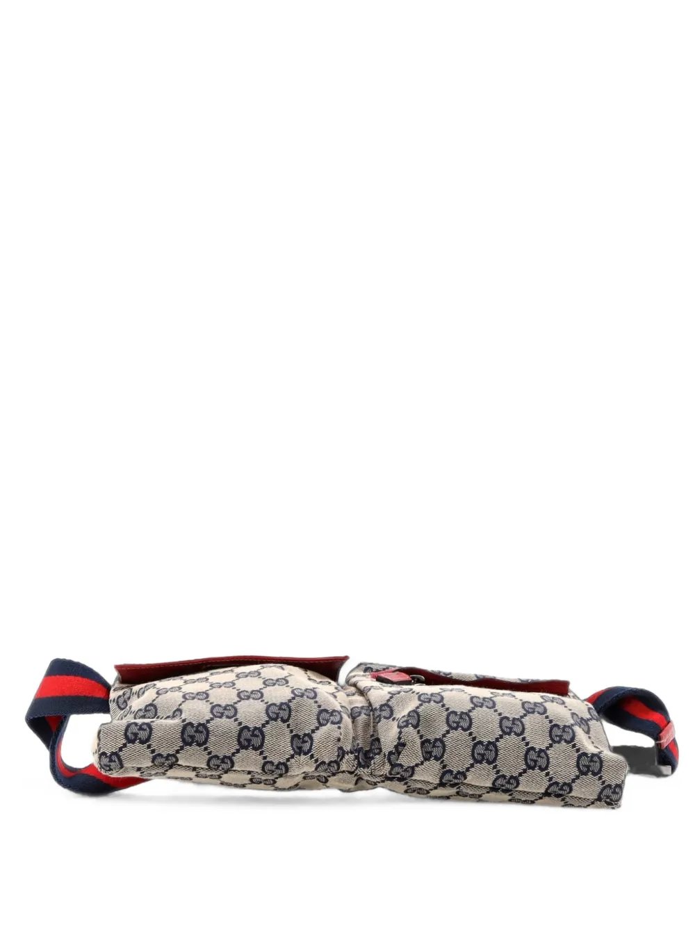 Vintage Double GG Canvas with Leather belt bag