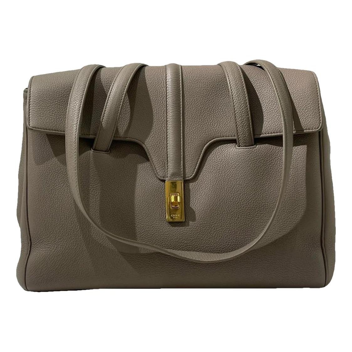 Leather handbag