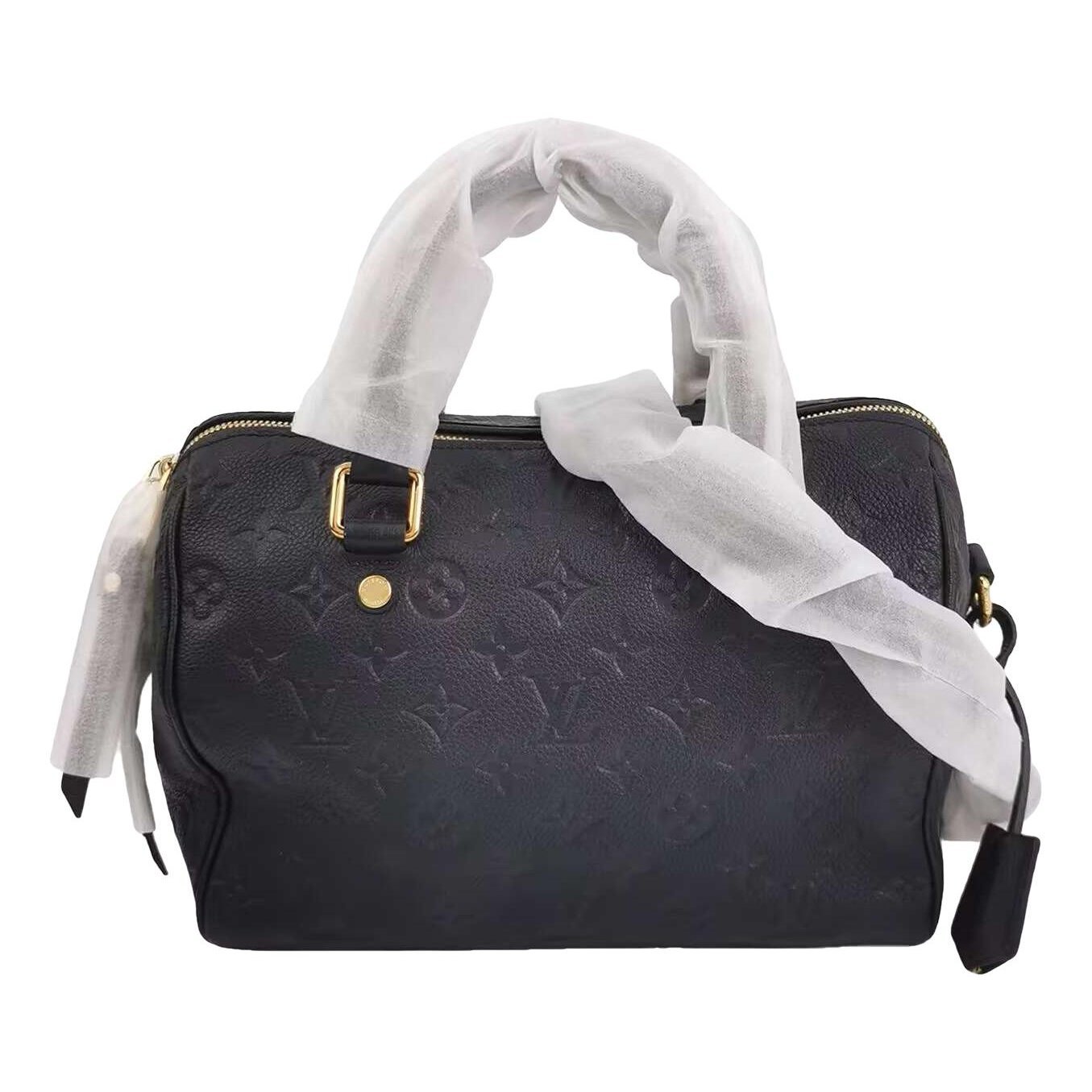 Speedy leather handbag