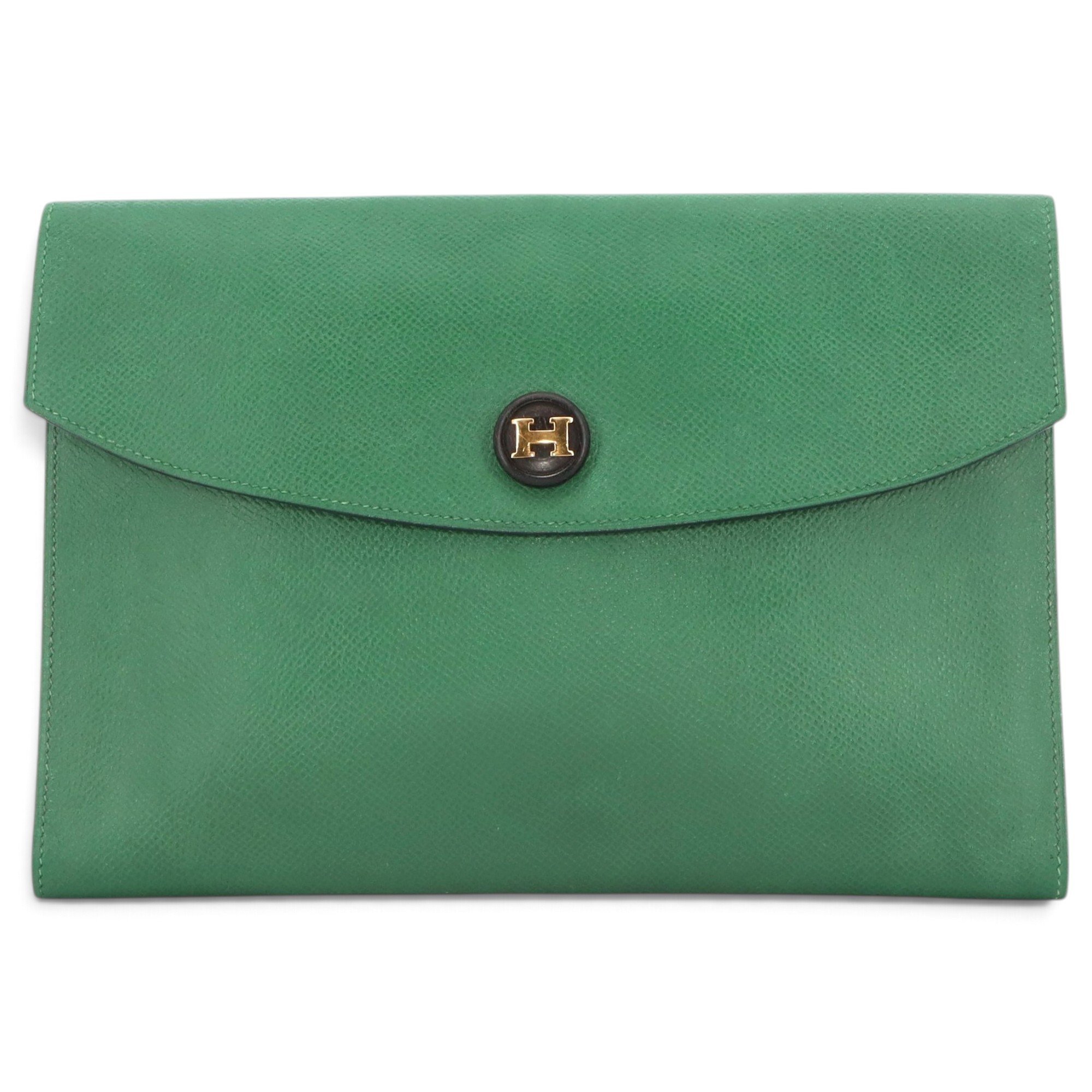 Rio pony-style calfskin clutch bag