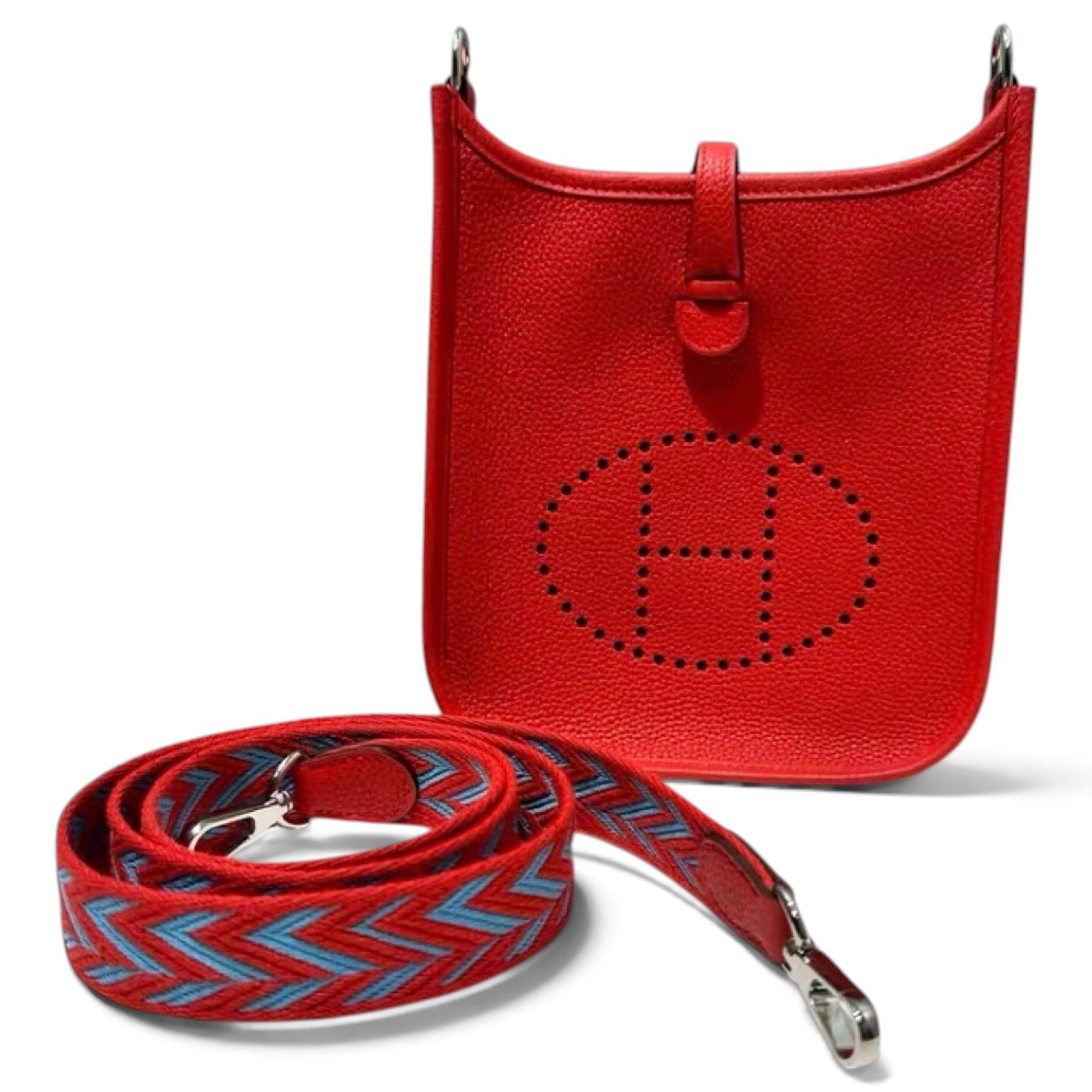 Mini Evelyne leather crossbody bag