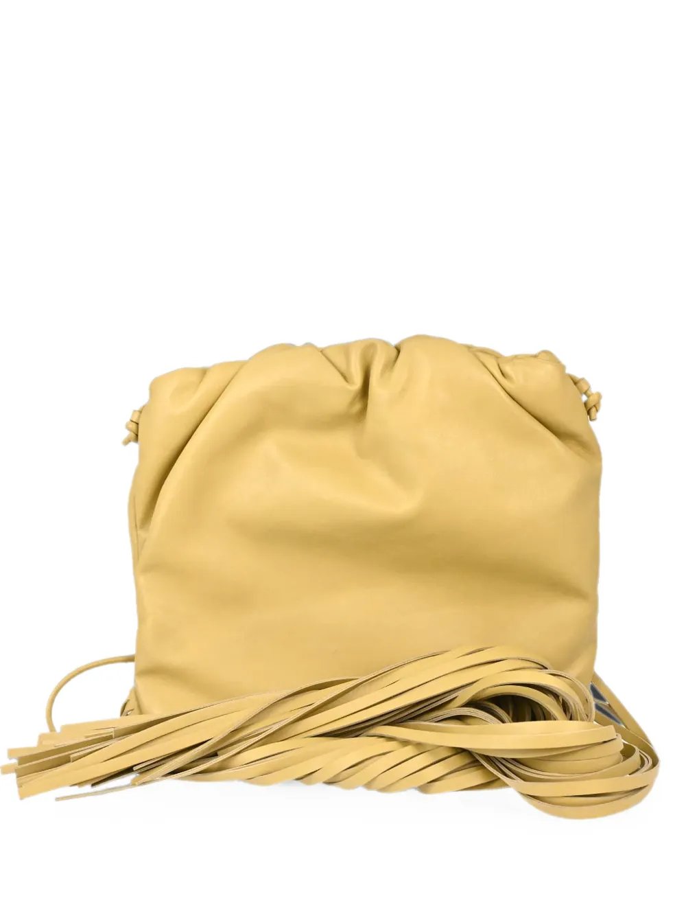 1990-2000s Fringe Pouch leather shoulder bag