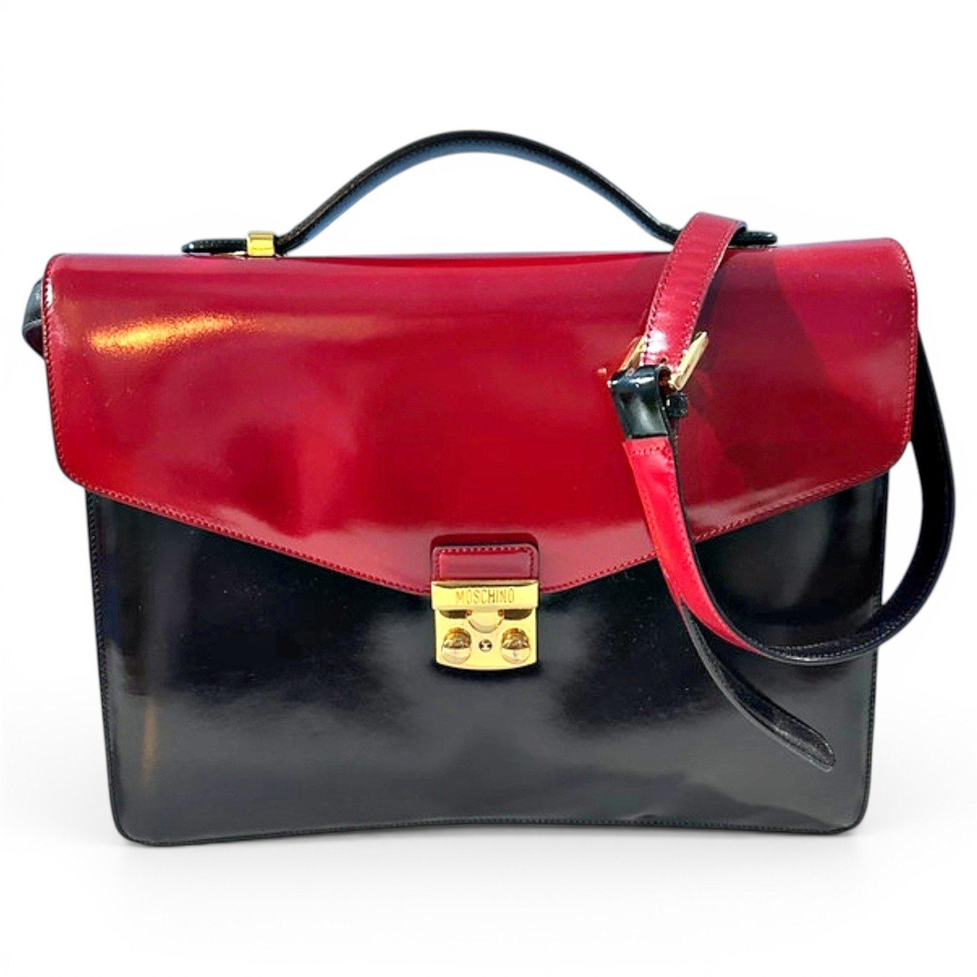 Moschino Leather satchel