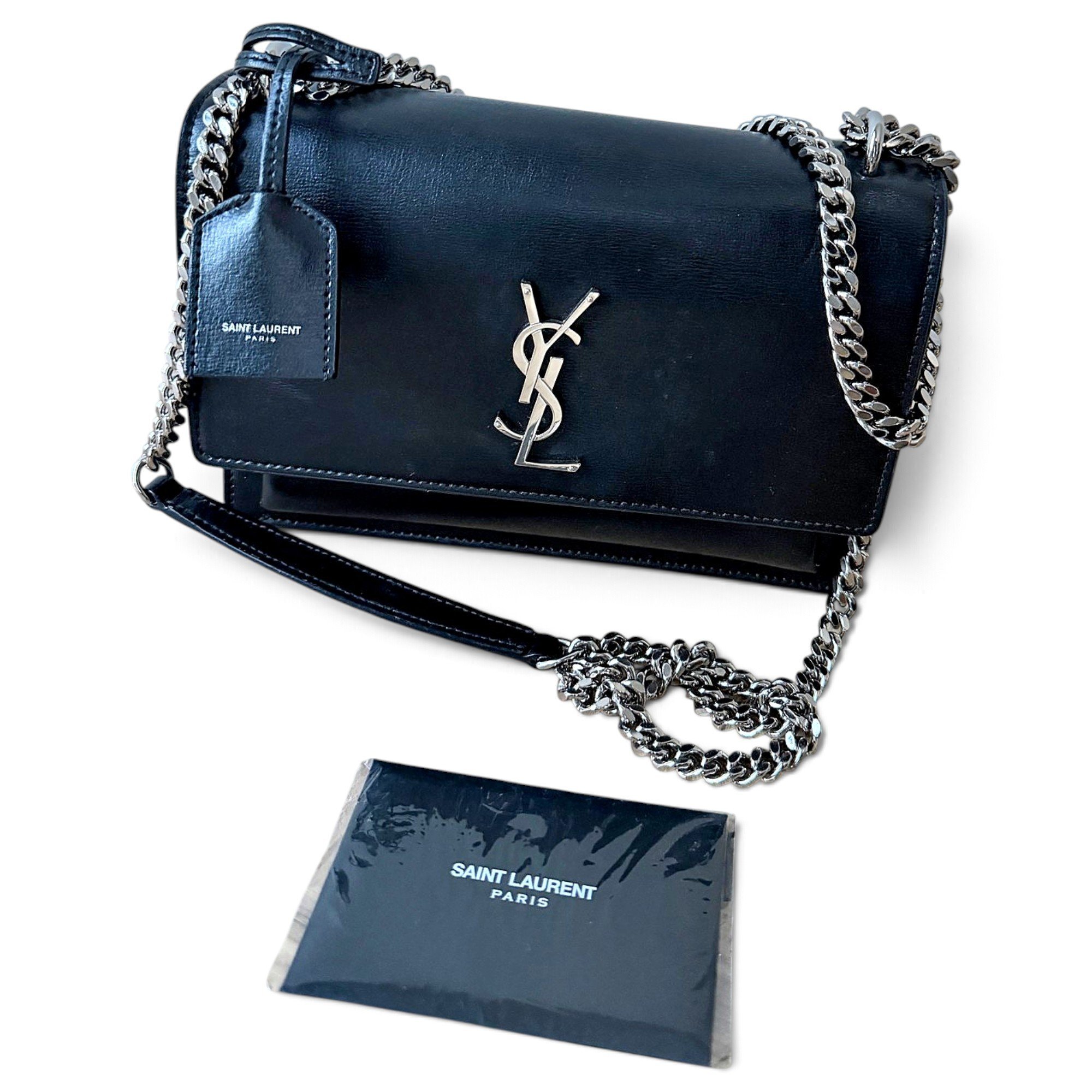 Sunset leather handbag