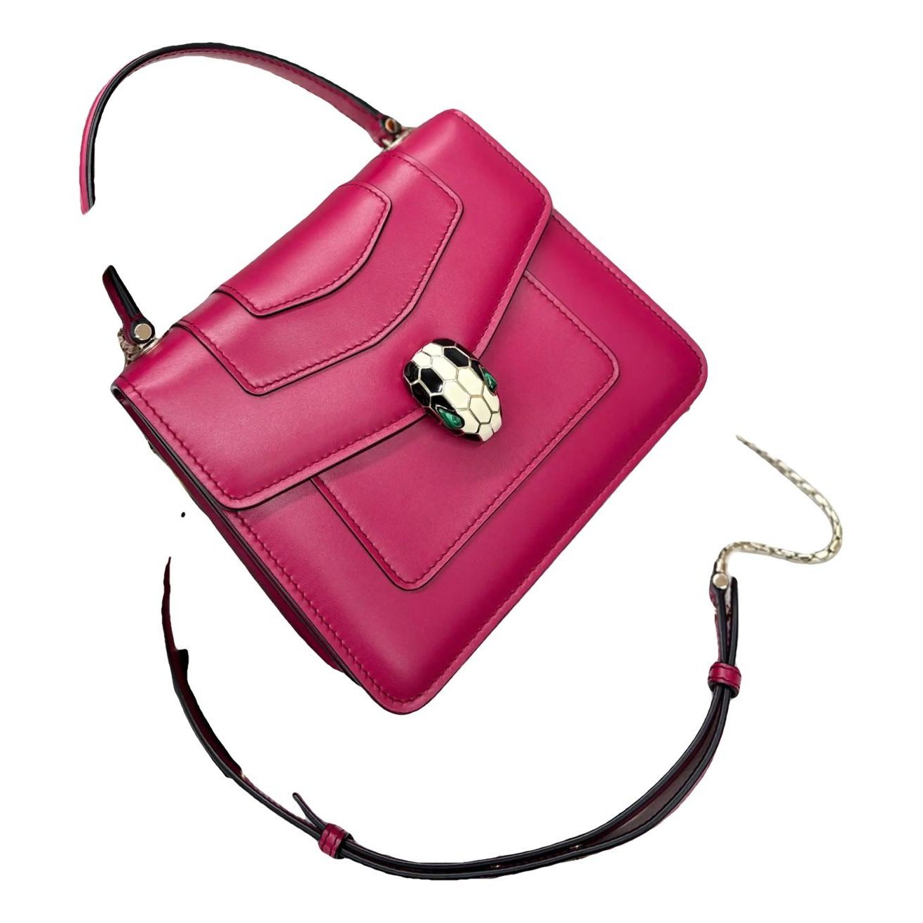 Serpenti leather crossbody bag