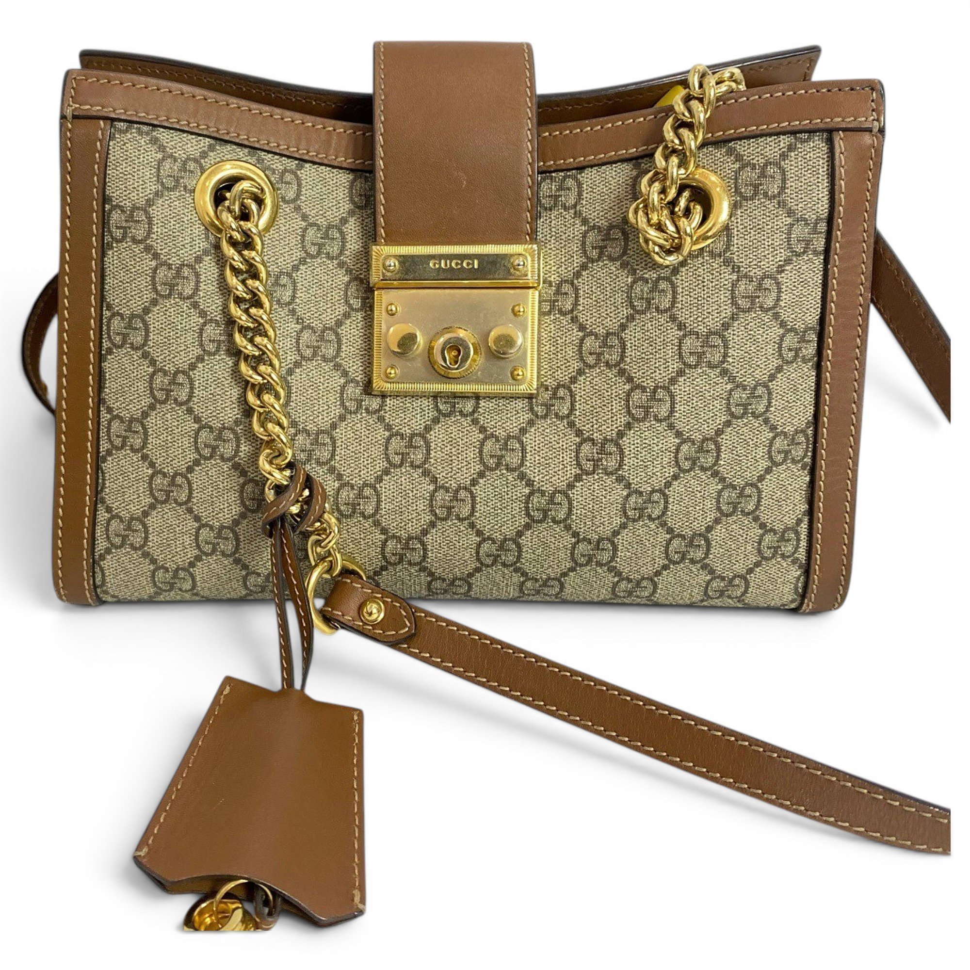 Padlock cloth handbag