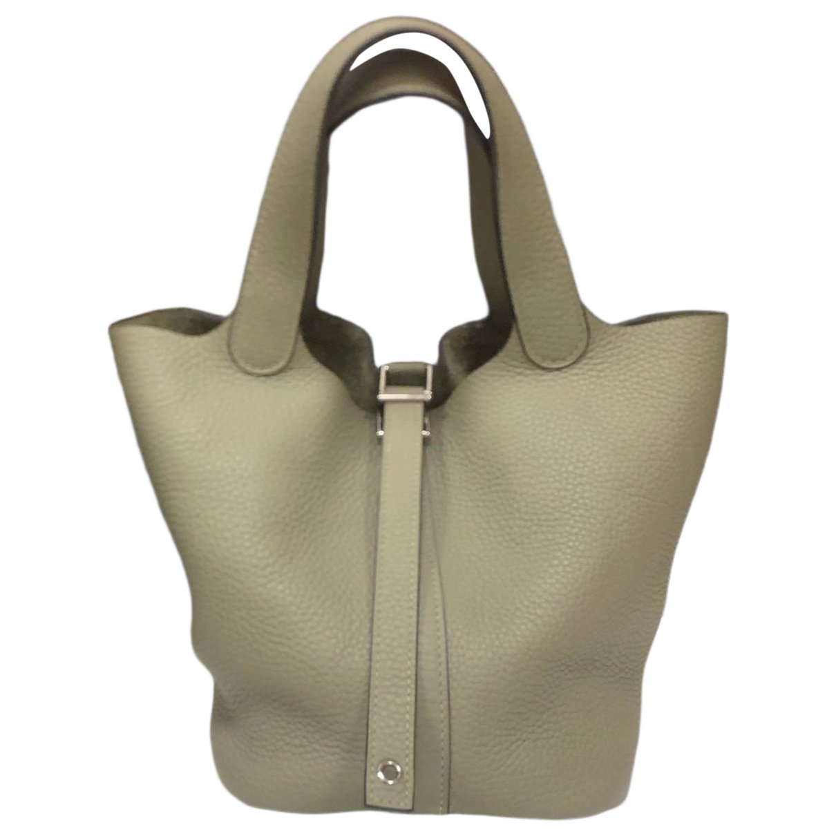 Picotin leather handbag