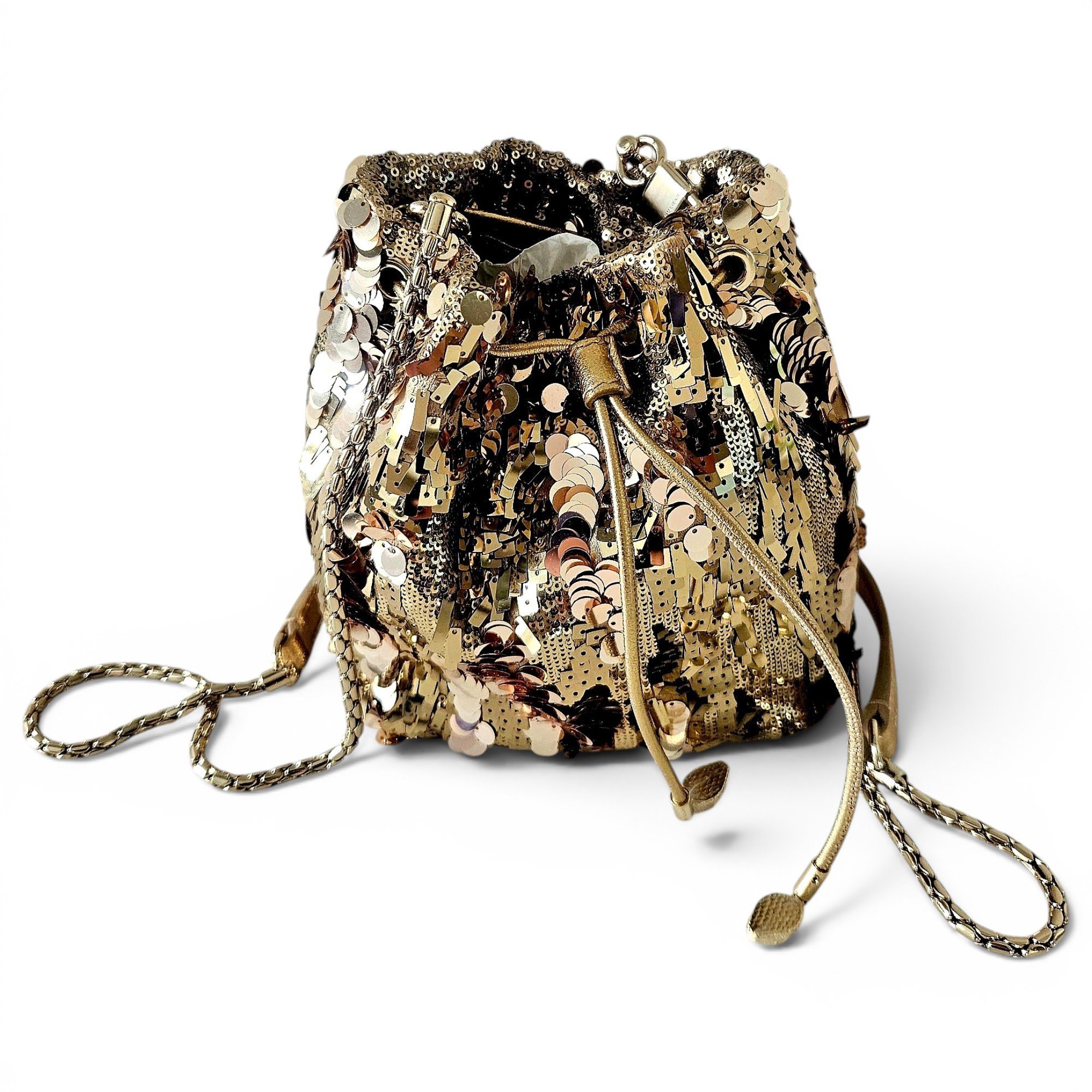 Serpenti leather handbag