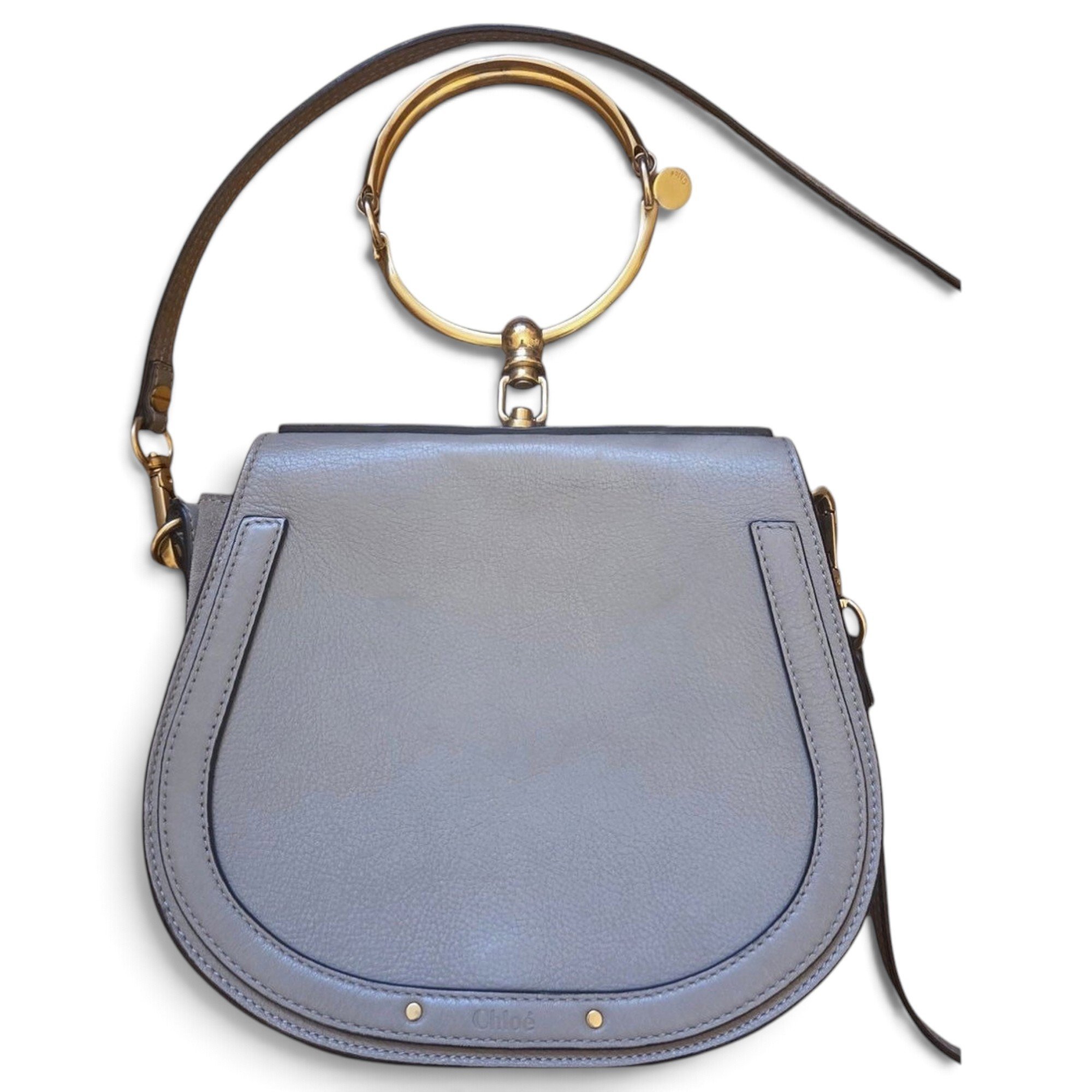 Bracelet Nile leather crossbody bag