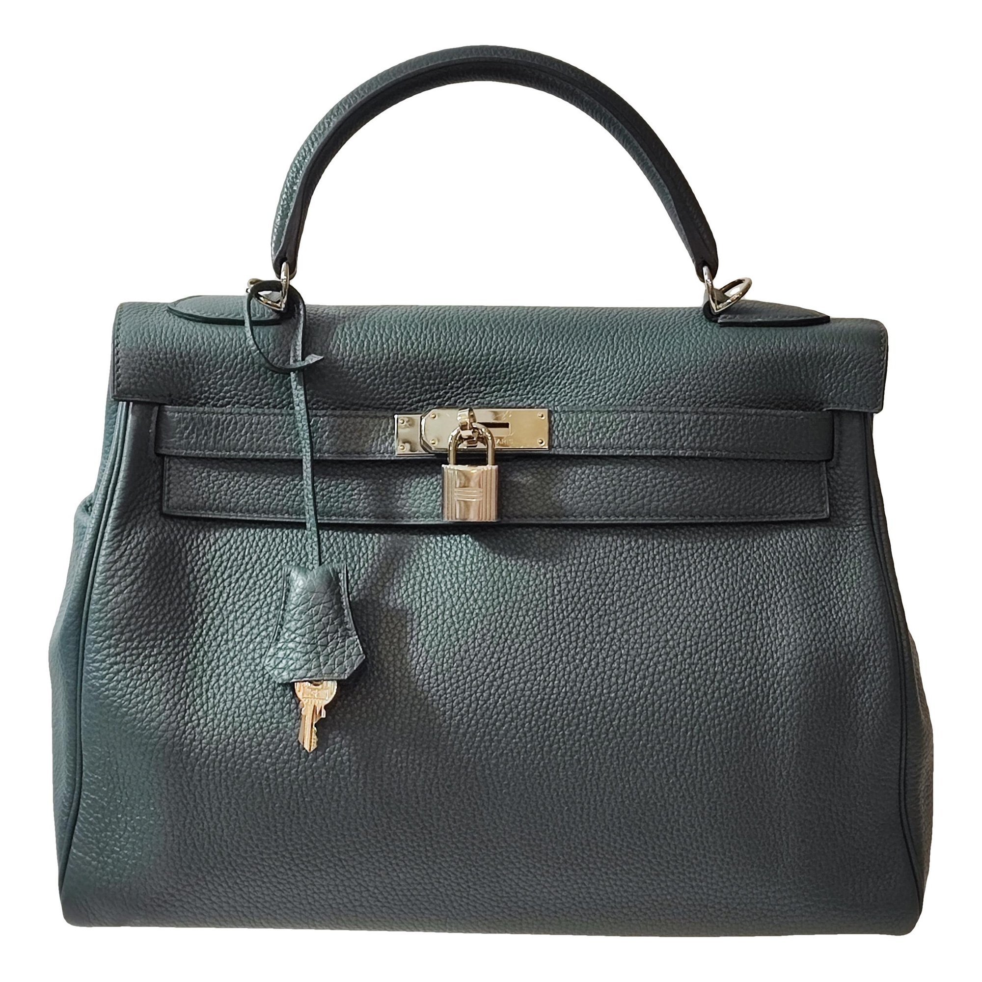 Kelly 32 leather crossbody bag