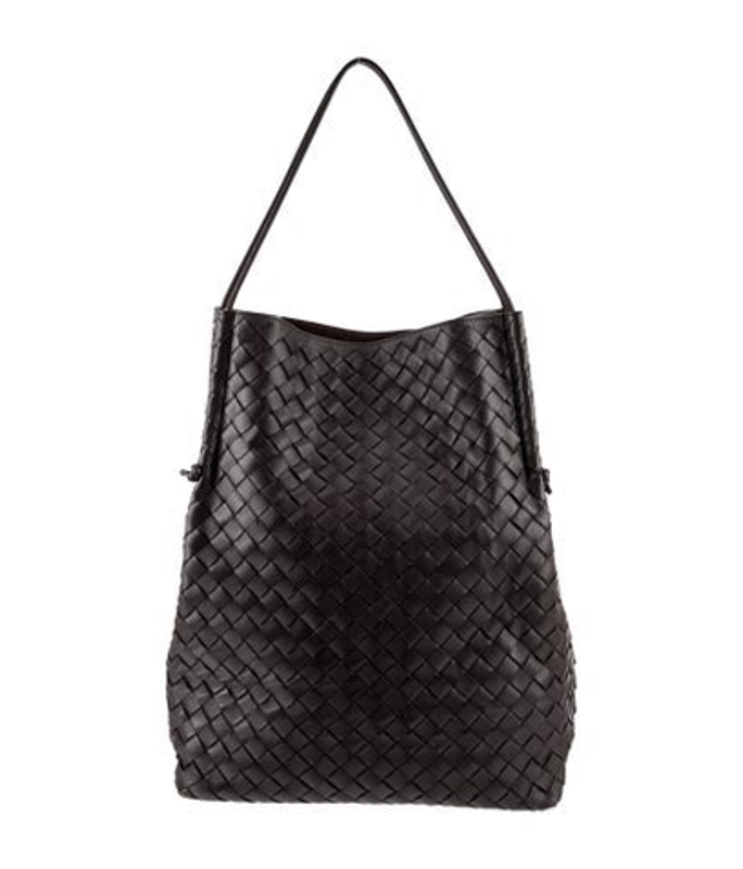 Bottega Veneta Veneta Intrecciato Shoulder Bag 2022