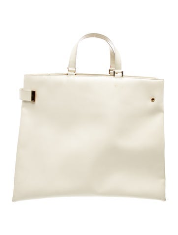 Leather Top Handle Bag